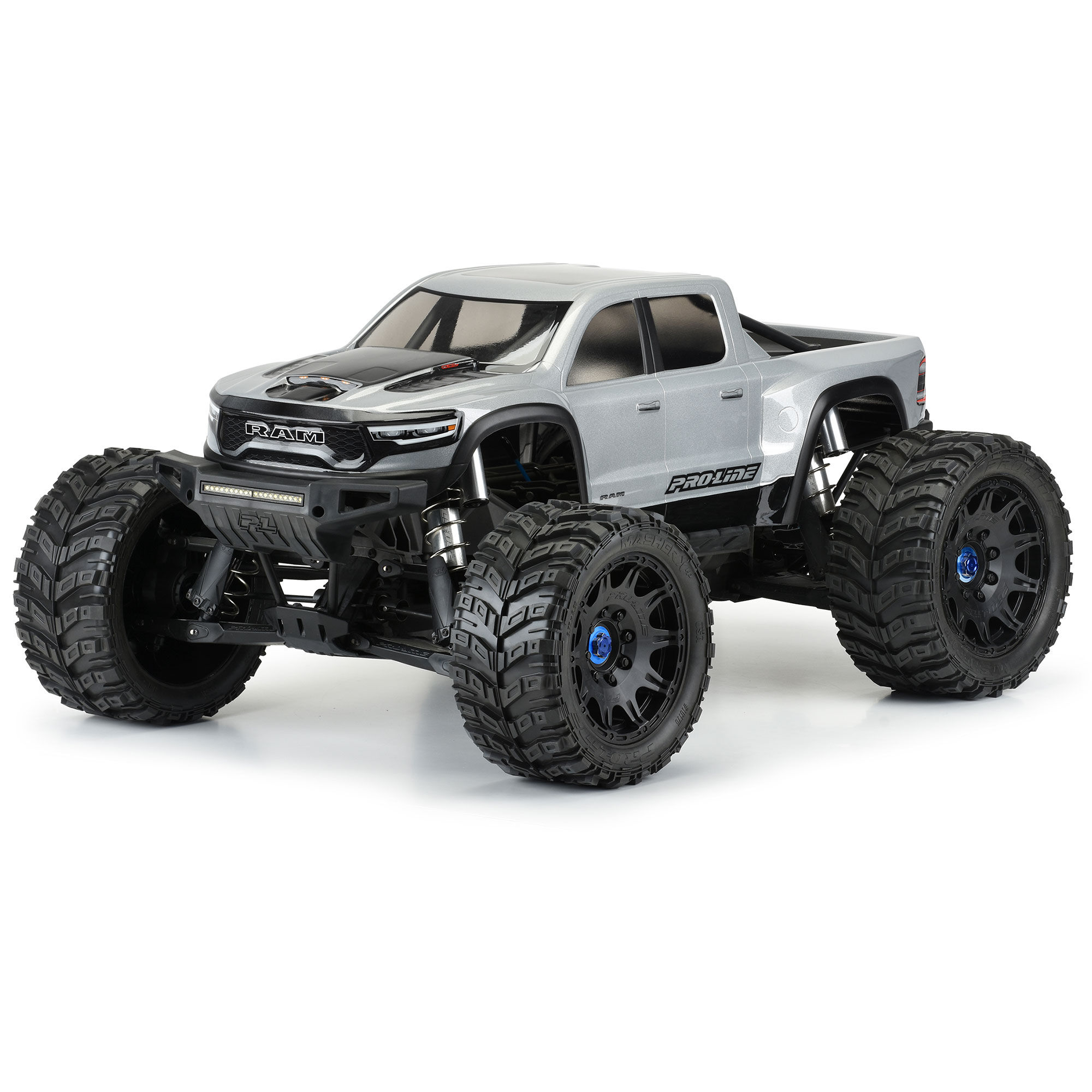 Pro-Line Racing 1/5 Pre-Cut 2021 Ram 1500 Clear Body: X-MAXX