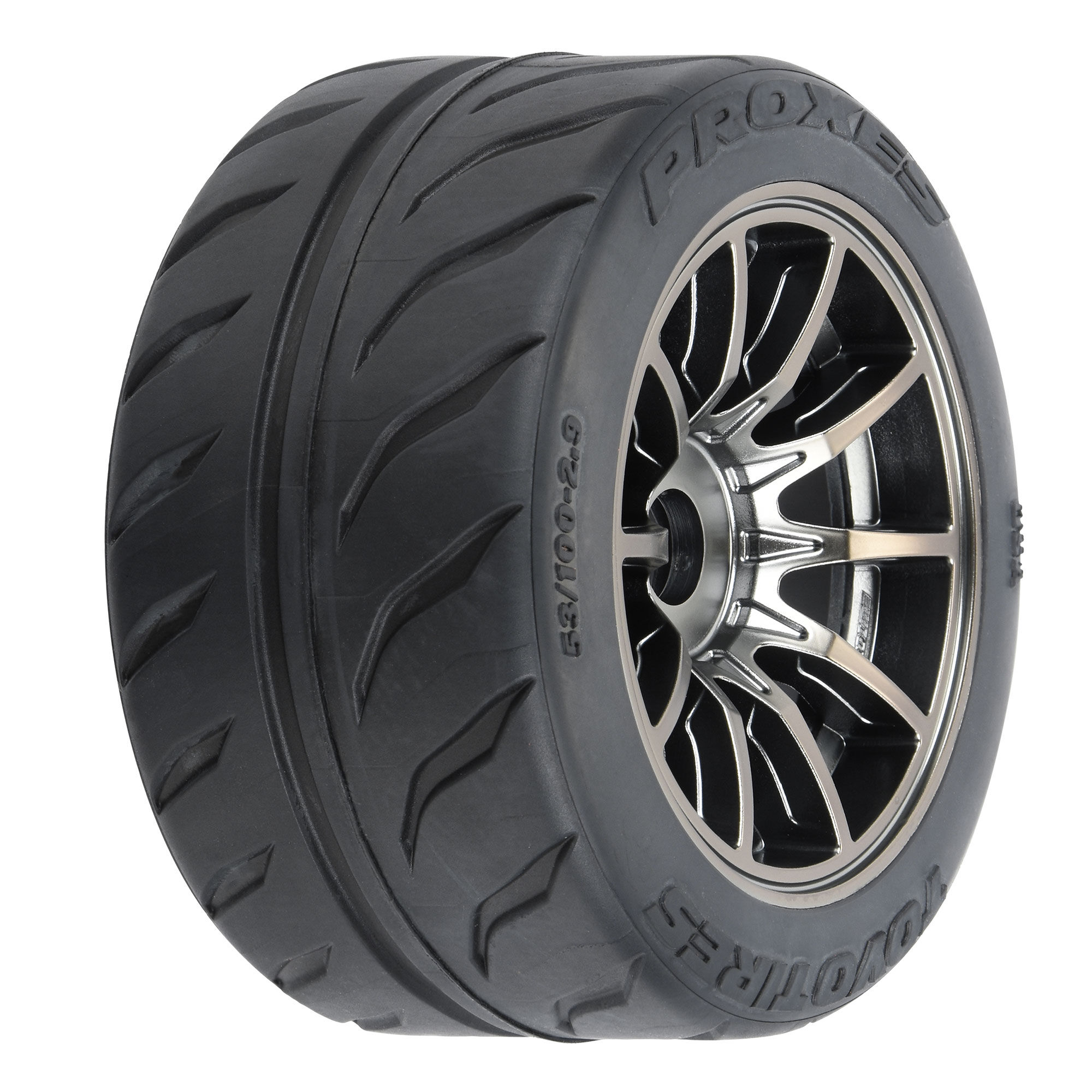 Pro-Line Racing 1/7 Toyo Proxes R888R S3 F/R 53/100 2.9" BELTED MTD 17mm Spectre (2)