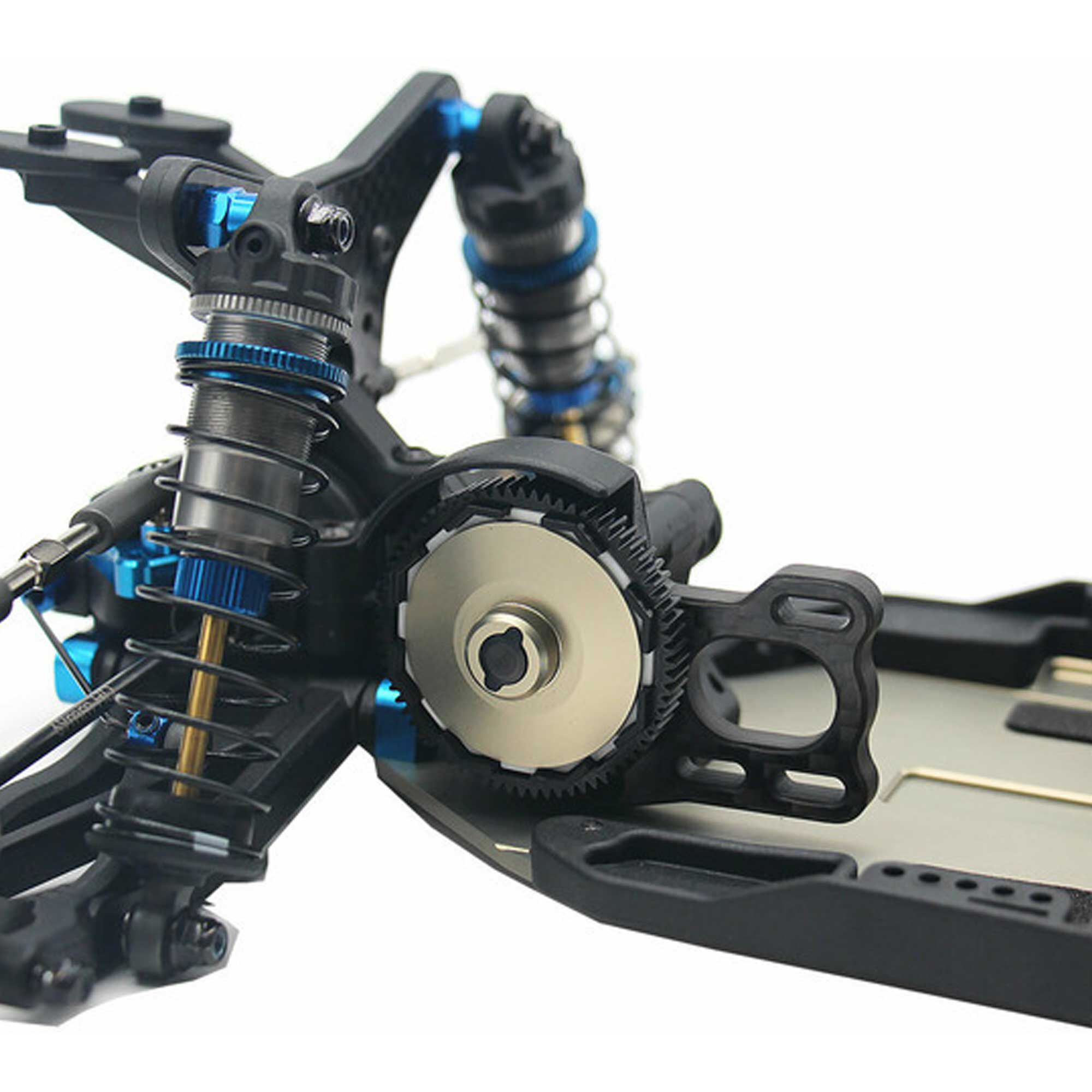 Hot Racing Graphite Tri-Mount Motor Mount: Team Associated 1/10 RC10B7