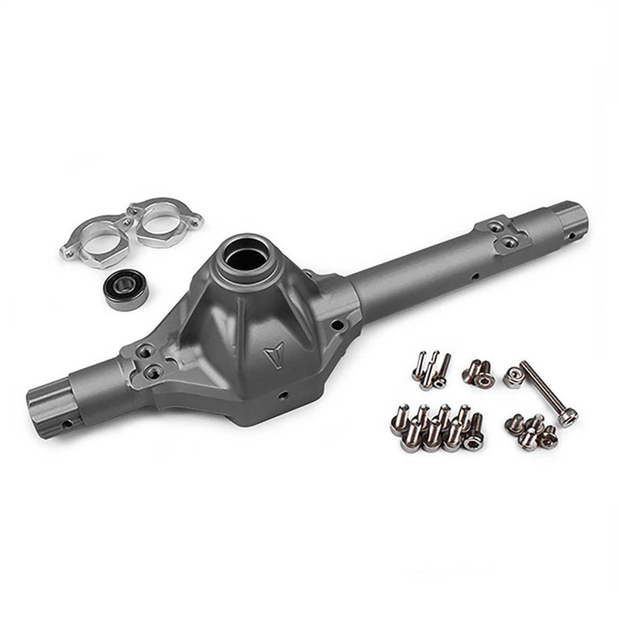 Vanquish Products Axle V2, Grey Anodized: Axial Wraith / Yeti