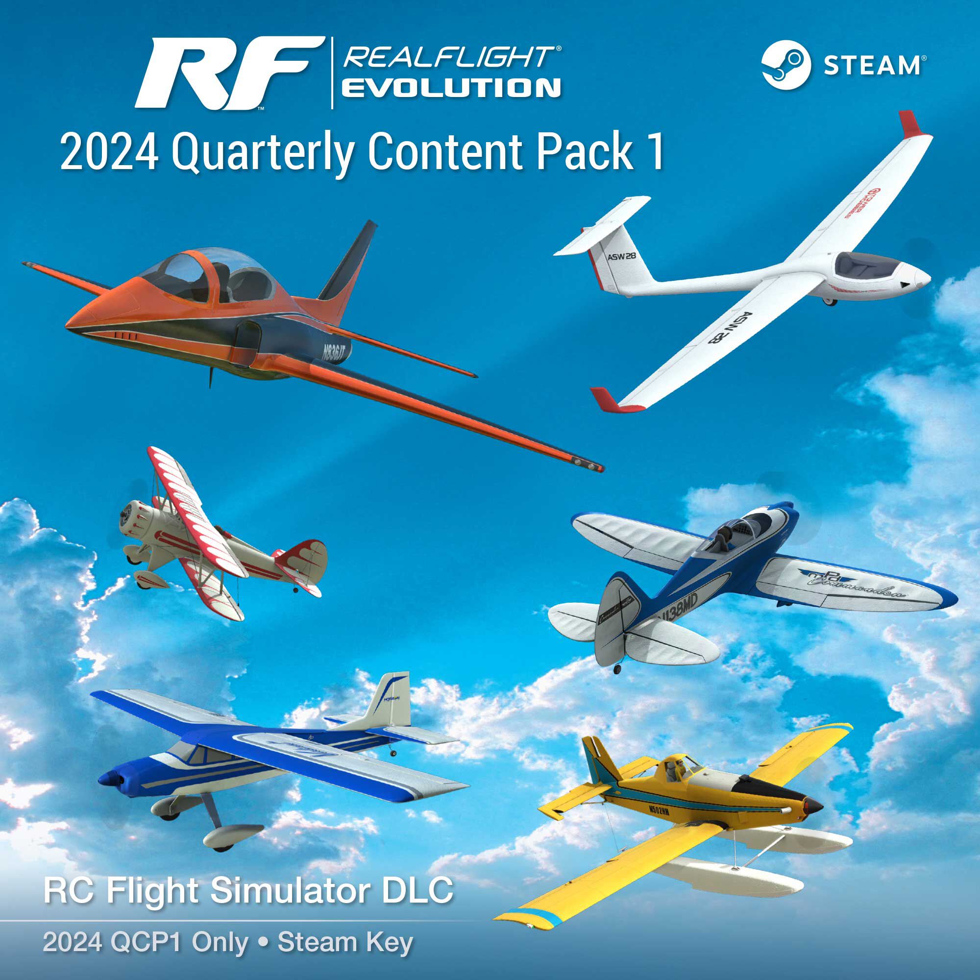 RealFlight RealFlight Evolution 2024 Quarterly Content Pack 1