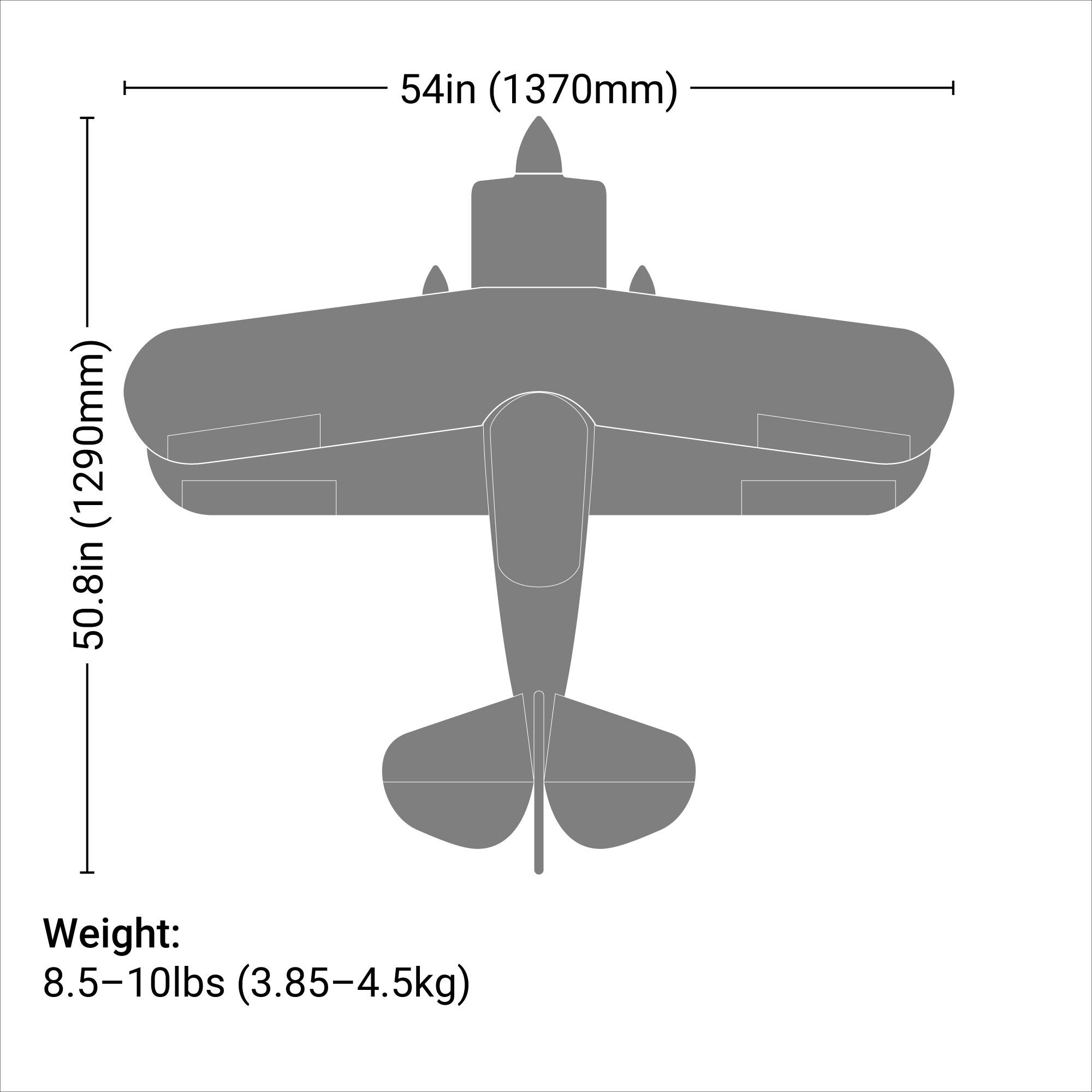 Hangar 9 Christen Eagle II 90 ARF, 54"