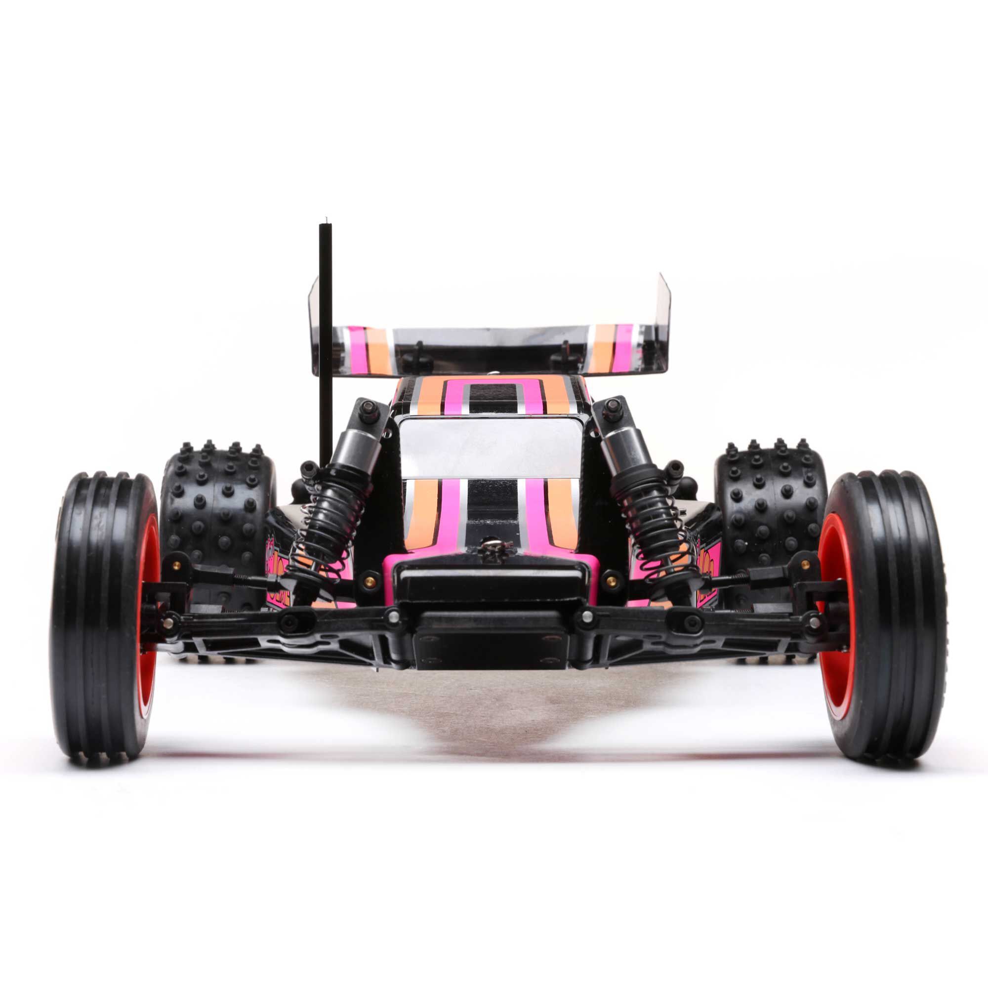 Losi 1/16 Mini JRX2 2S 2WD RTR Brushed Buggy (Battery & Charger Included), Black