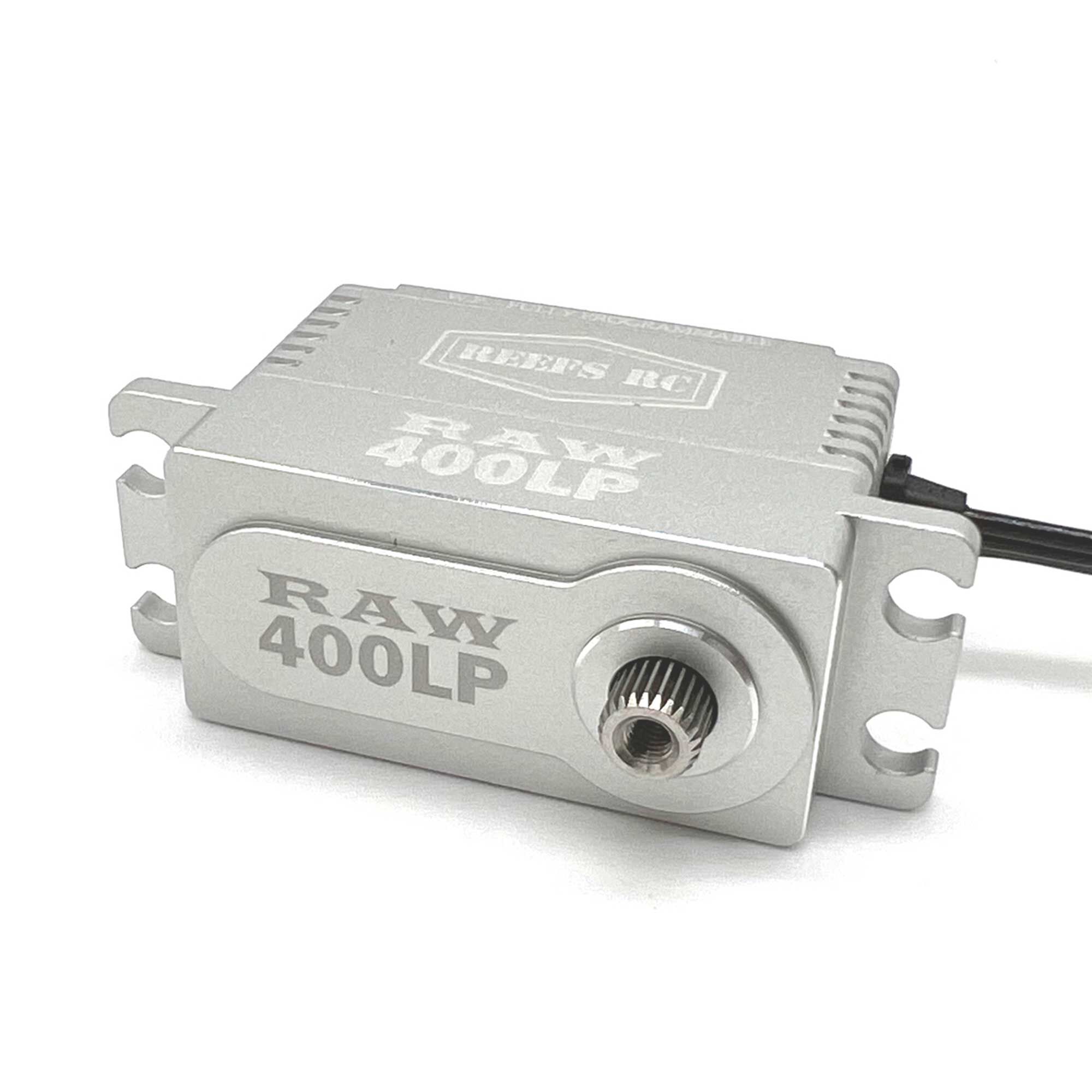REEFS RC RAW 400LP Low Profile Digital Metal Gear Waterproof Programmable Servo, Silver