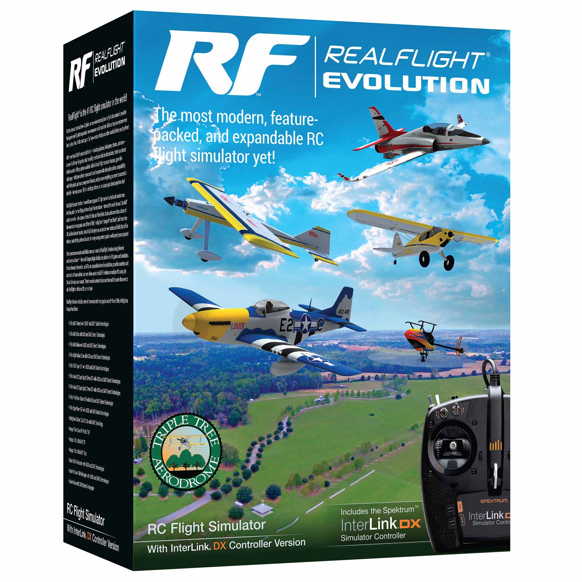 RealFlight RealFlight Evolution RC Flight Simulator with InterLink DX Controller