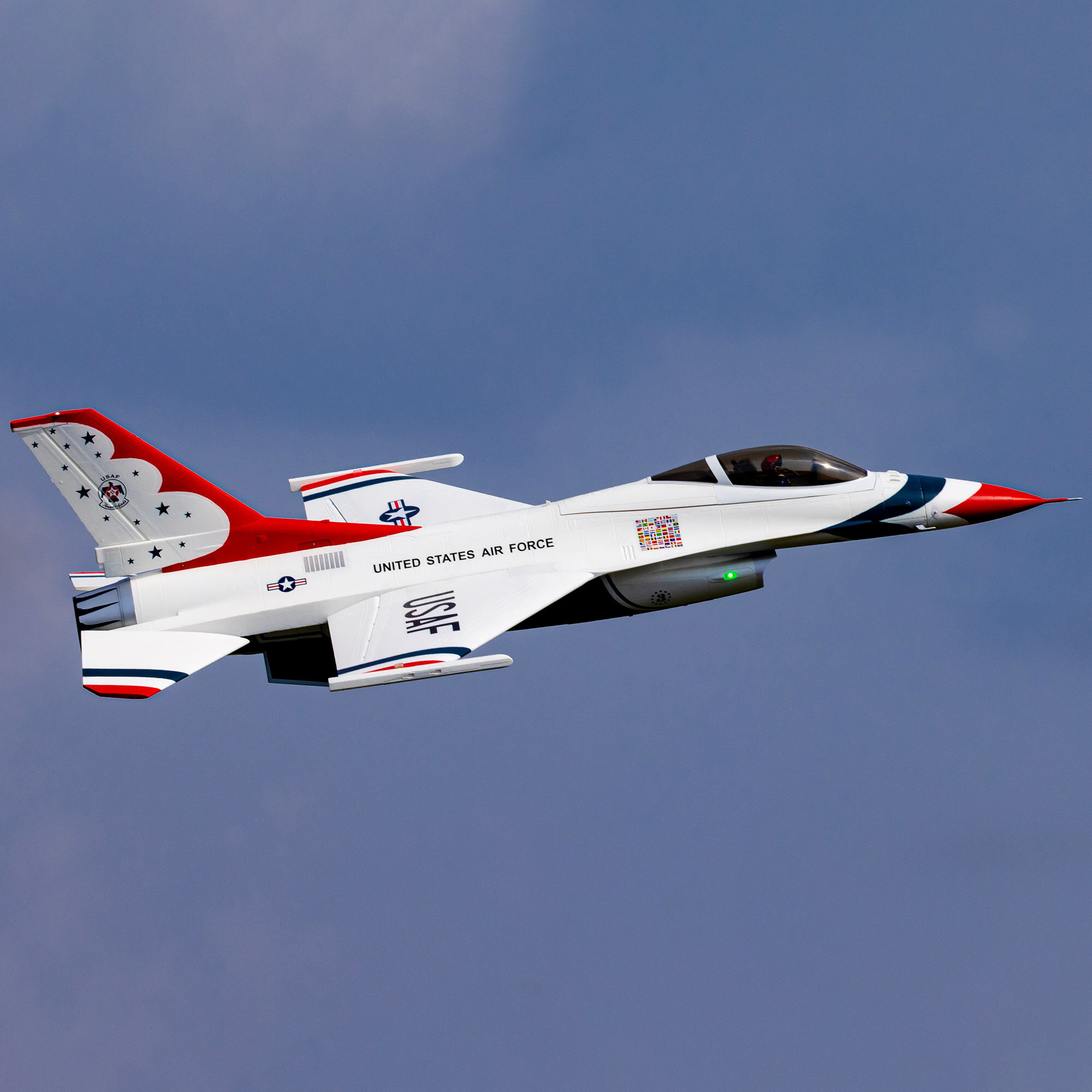 E-flite F-16 Thunderbirds 80mm EDF BNF Basic with AS3X and SAFE Select
