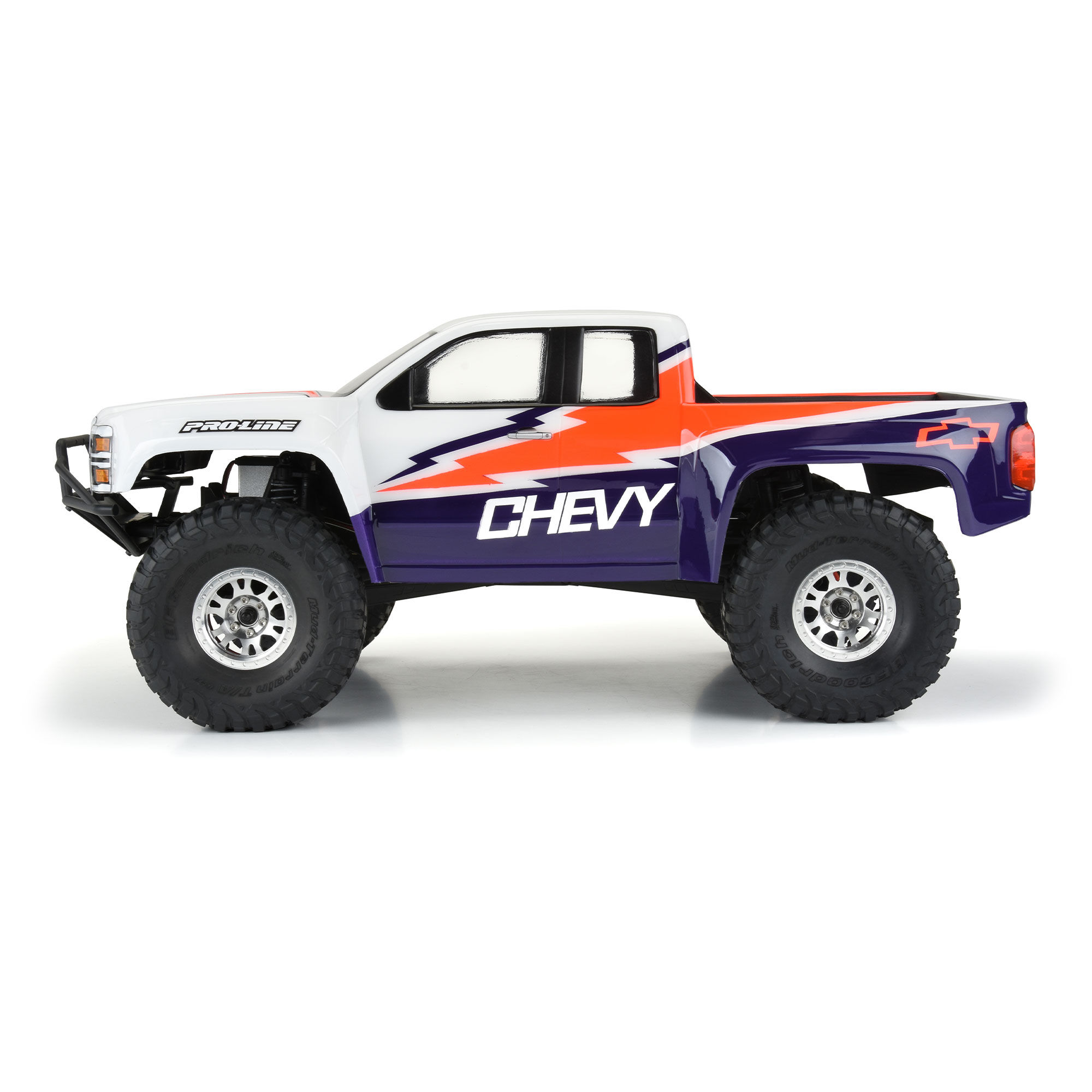 Pro-Line Racing 1/10 2015 Chevy Silverado Pre-Runner Clear Body 12.3" WB Crawlers