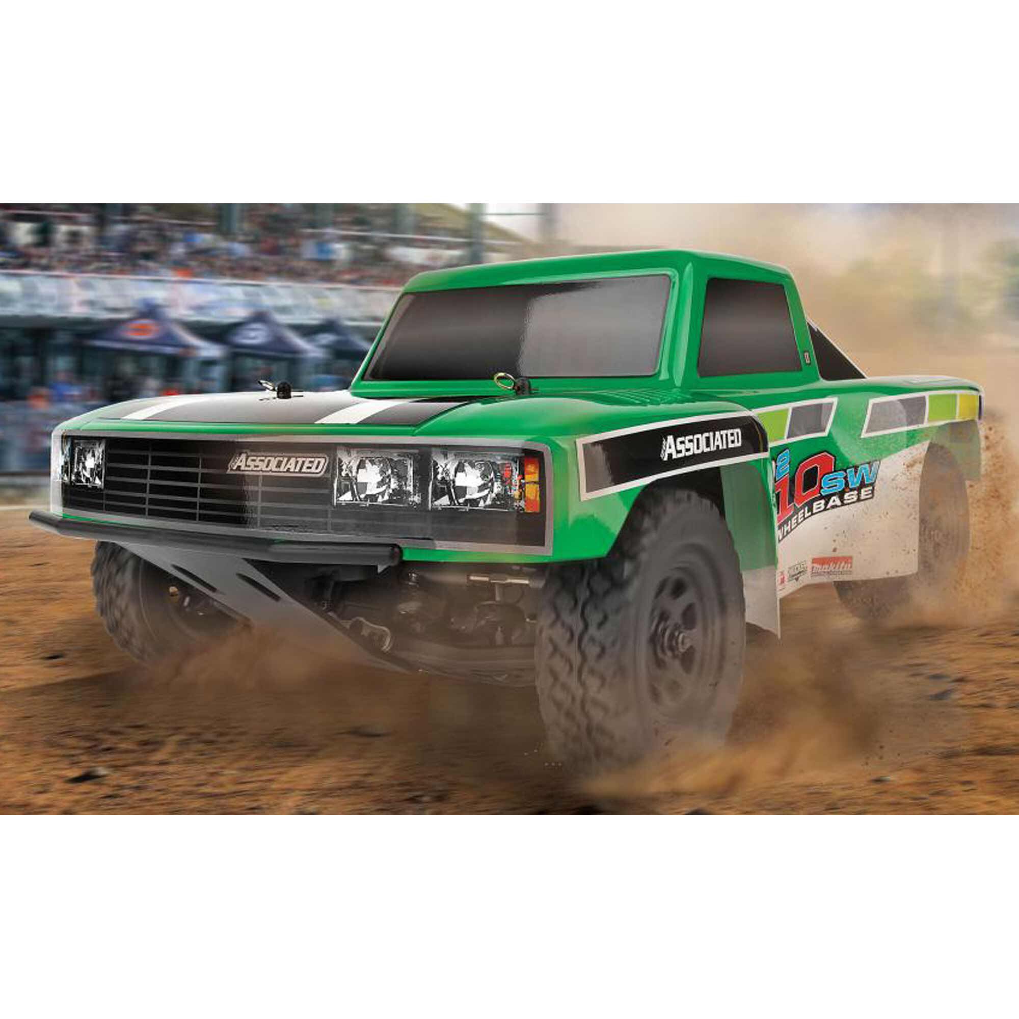 Team Associated 1/10 Pro2 LT10SW Short Course Truck RTR LiPo Combo, Green