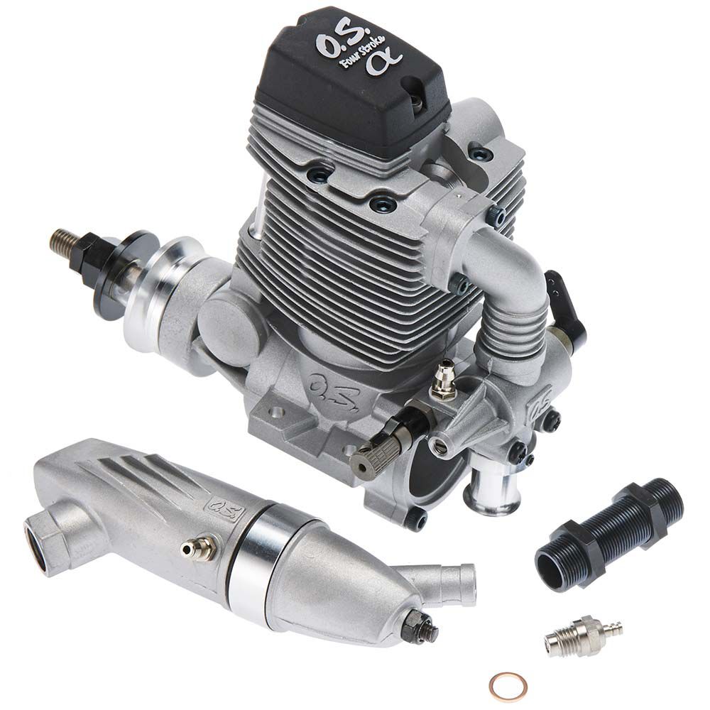 OS Engines FSa-72II Airplane Engine with F-5030 Silencer