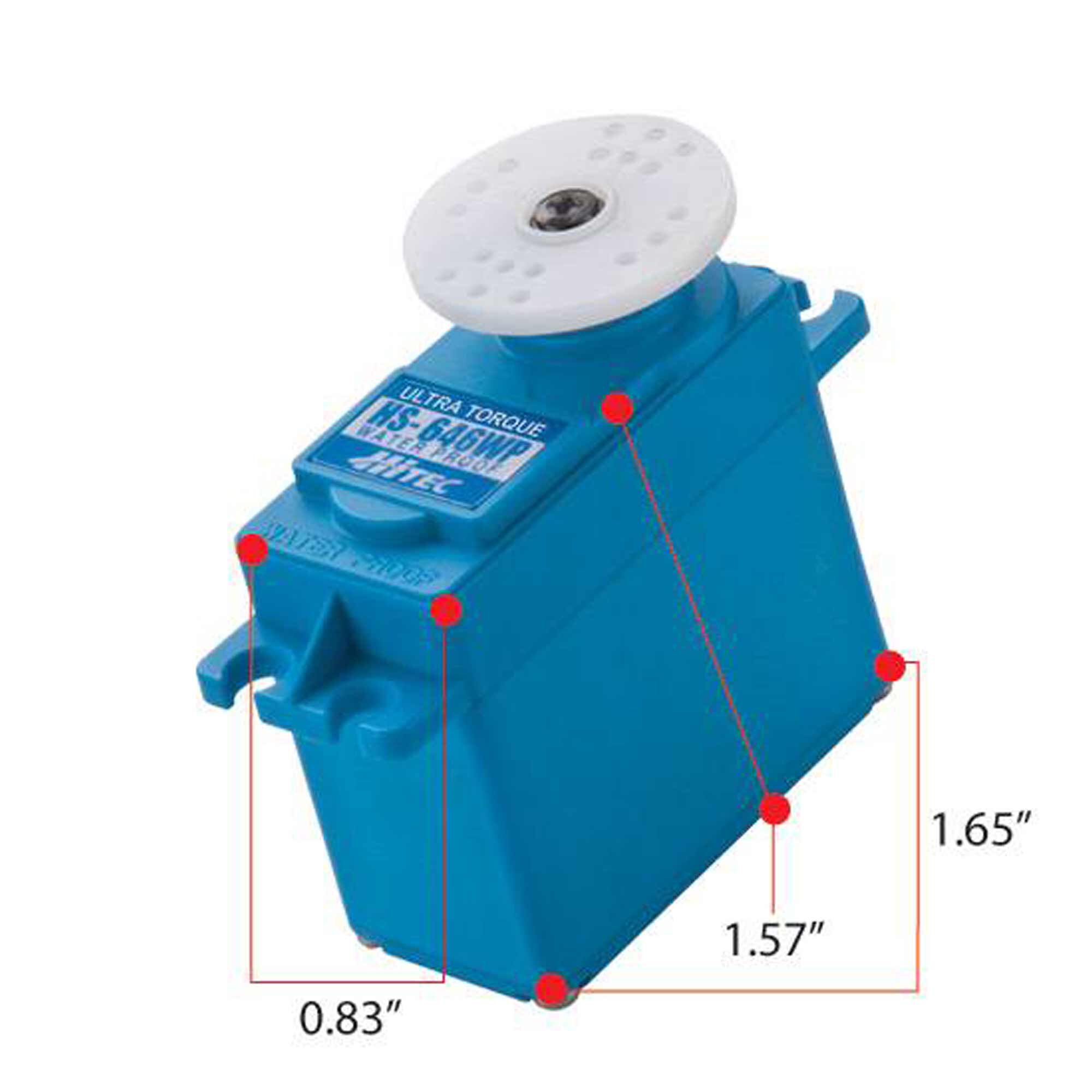 Hitec RCD Inc. HS-646WP Standard Digital Waterproof Metal Gear Servo