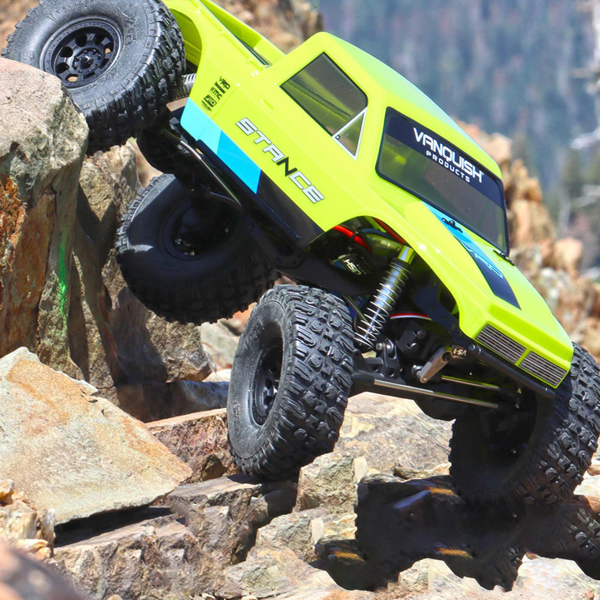 Vanquish Products 1/10 VRD Stance Brushed Rock Crawler RTR, Green