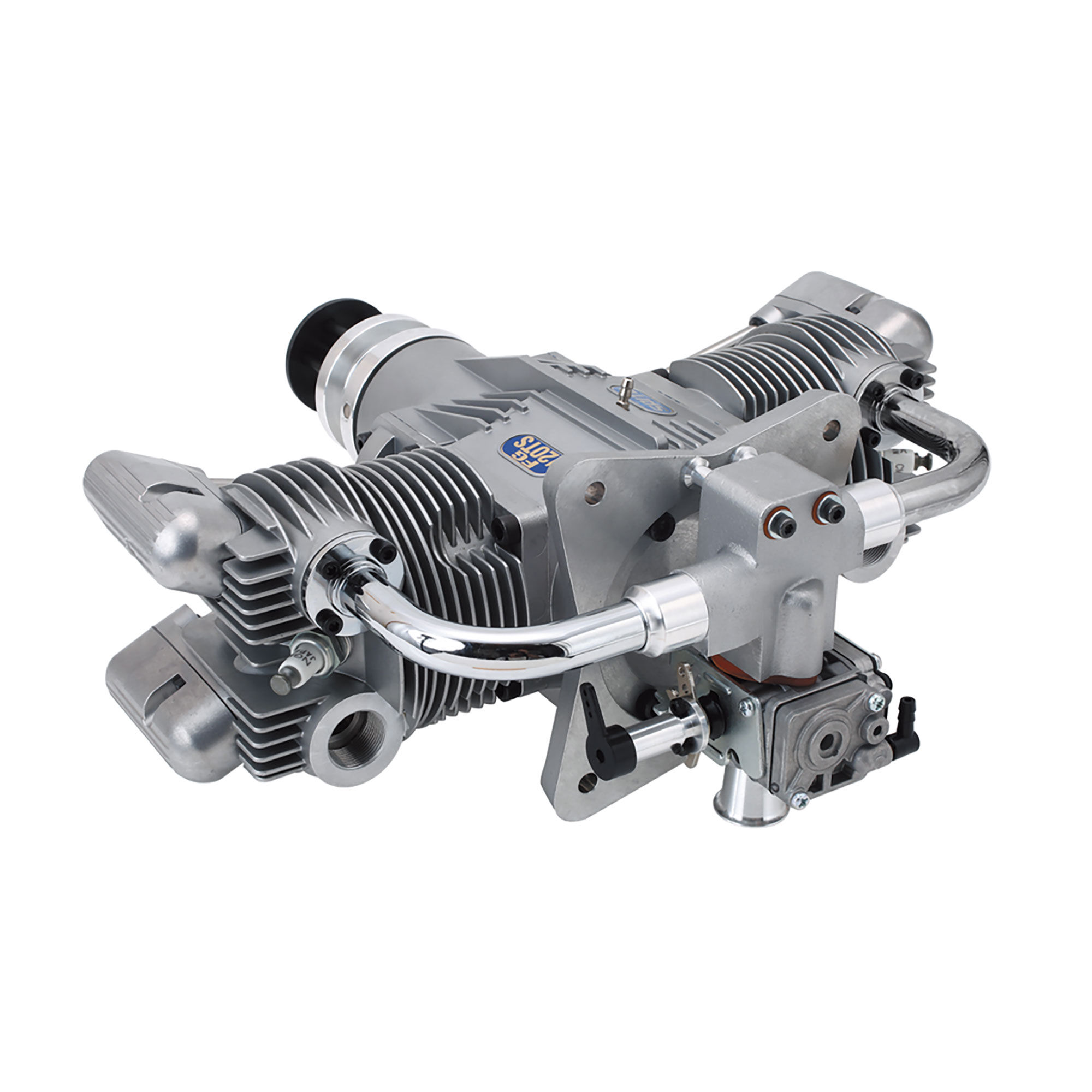 Saito Engines FG-120TS 120cc 4-Stroke Twin-Cylinder Gasoline Engine