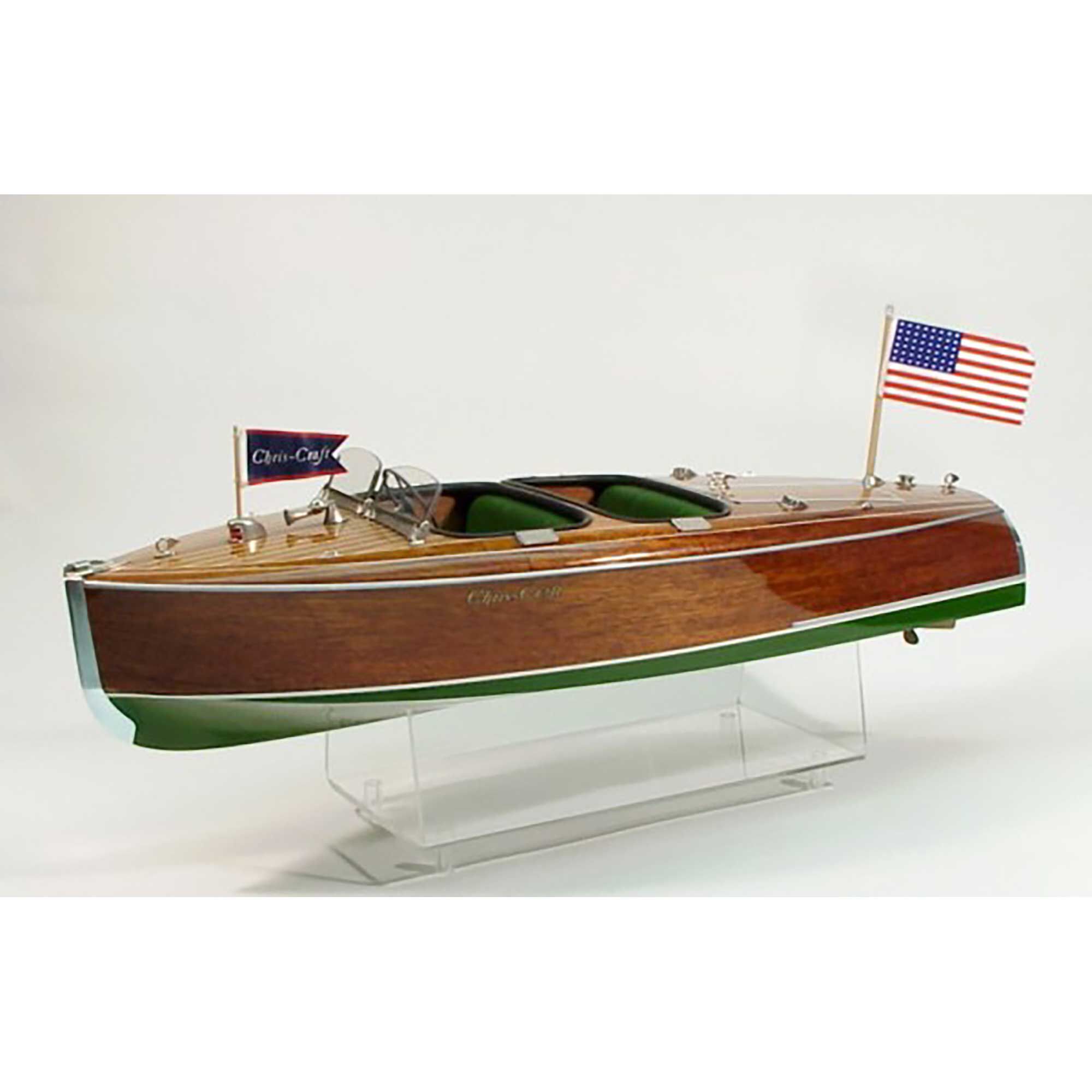 Dumas Products, Inc. 1/8 1940 Chris-Craft Barrel Back Boat Kit, 28"