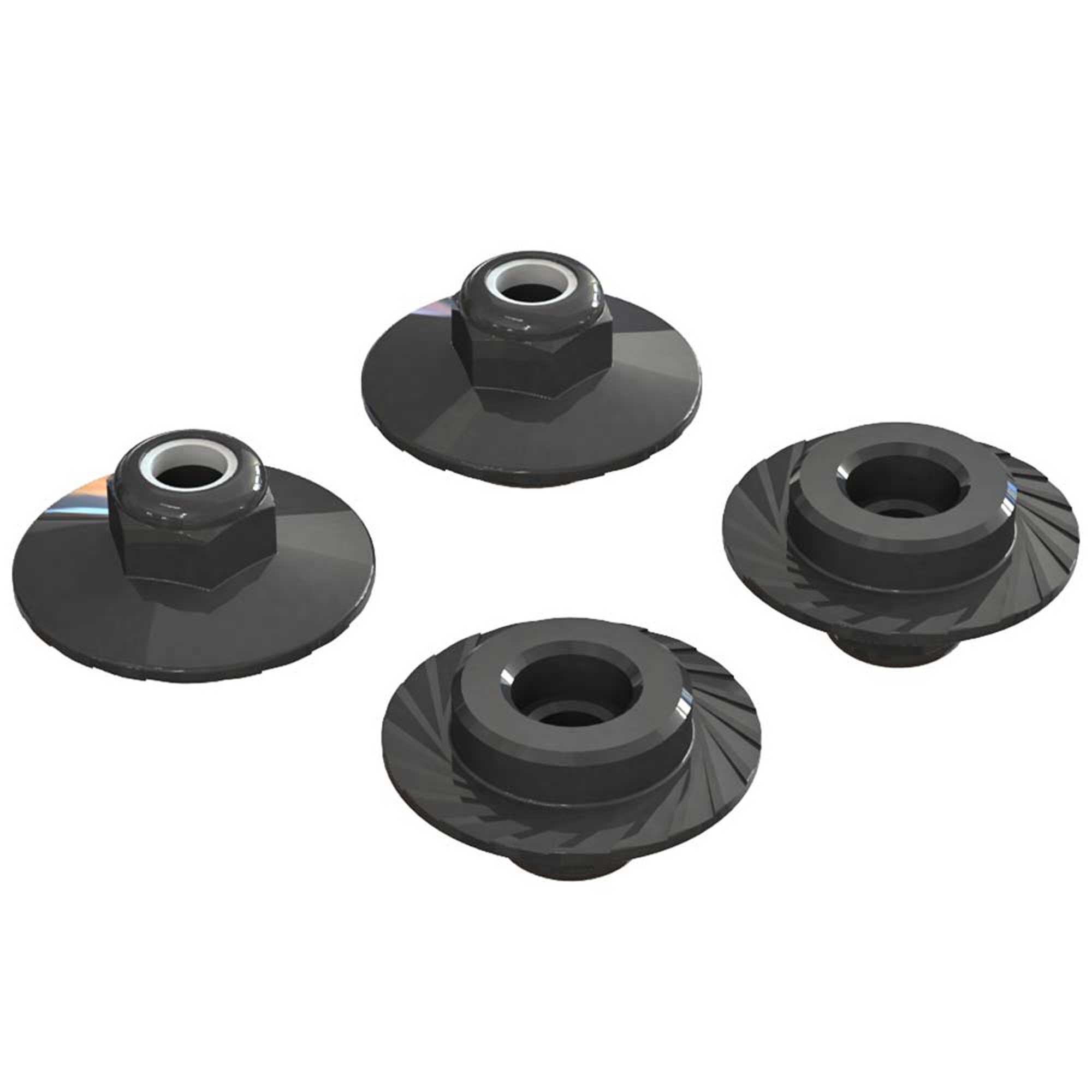 ARRMA Flanged Lock Nut 5x8mm (4)