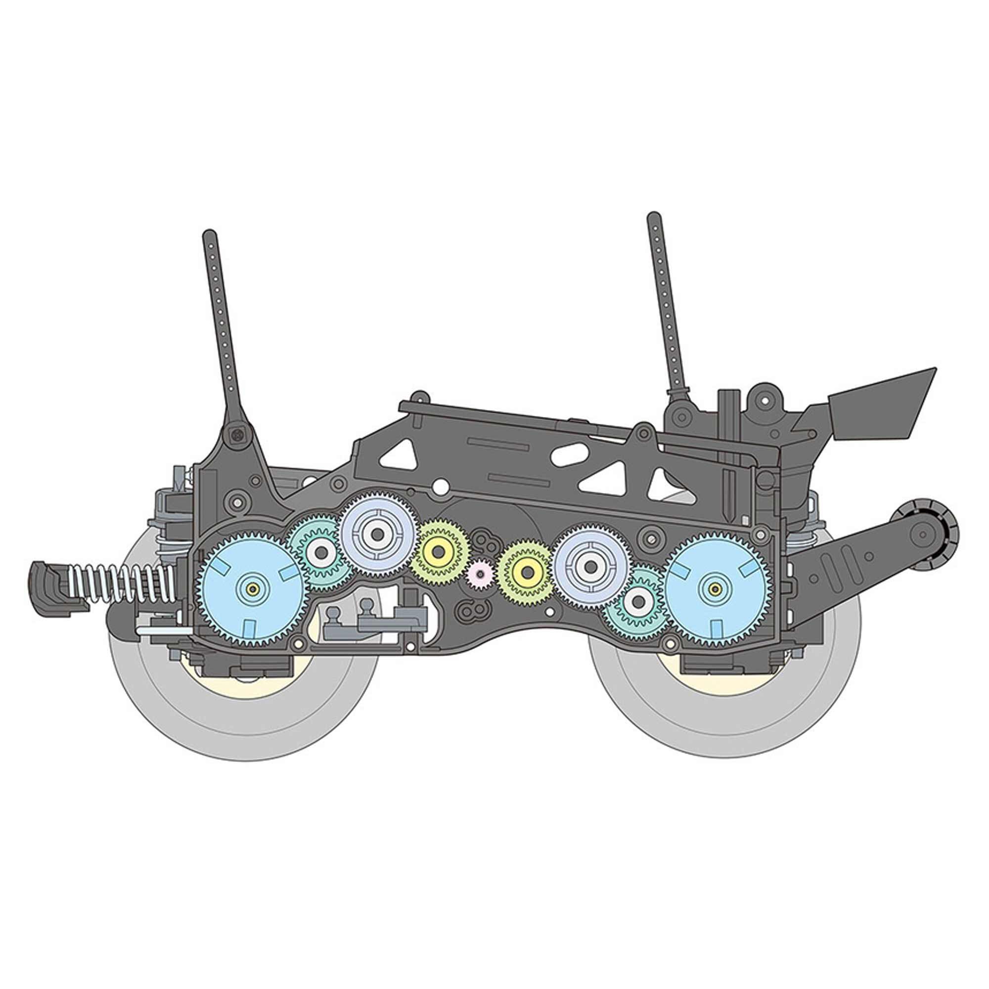 Tamiya 1/10 Comical Avante GF-01CN 4x4 Monster Truck Kit