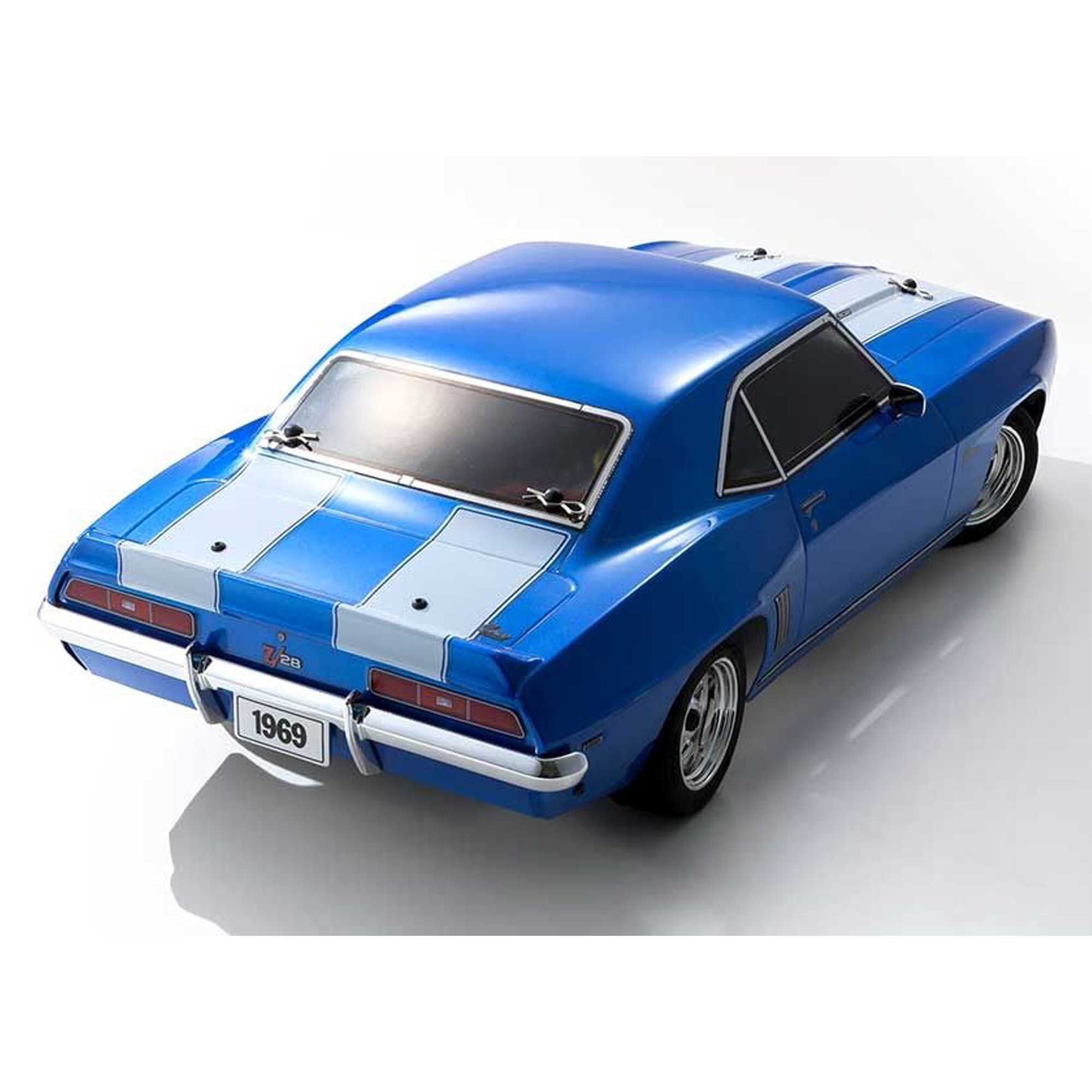 Kyosho 1/10 Fazer Mk2 1969 Chevy Camaro Z/28 4x4 Electric Touring RTR, Le Mans Blue