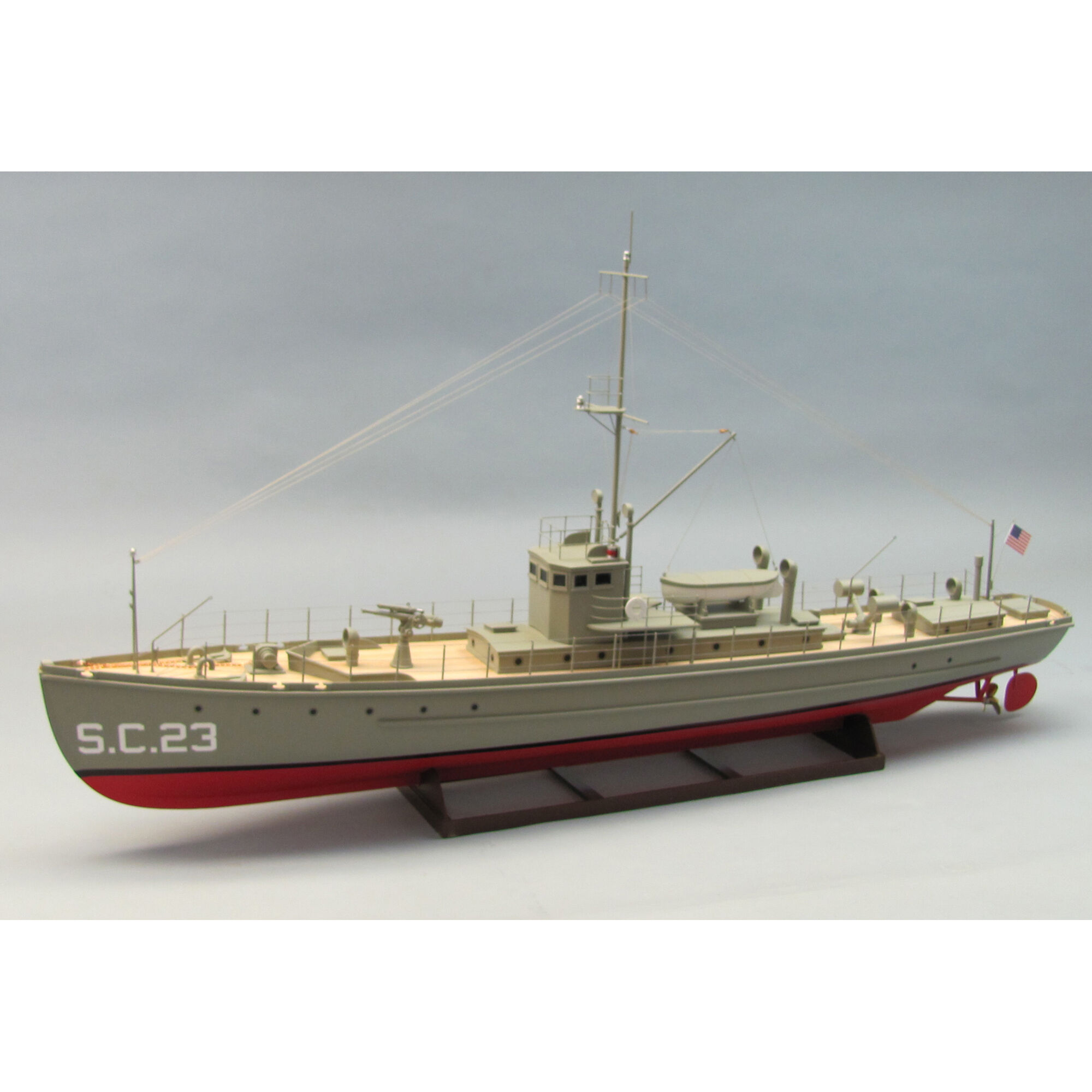 Dumas Products, Inc. 1/35 SC-I Class Sub-Chaser Kit, 37.5"