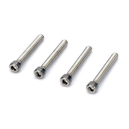 Dubro Products SS Sock Head Cap Screws, 4-40 x 1