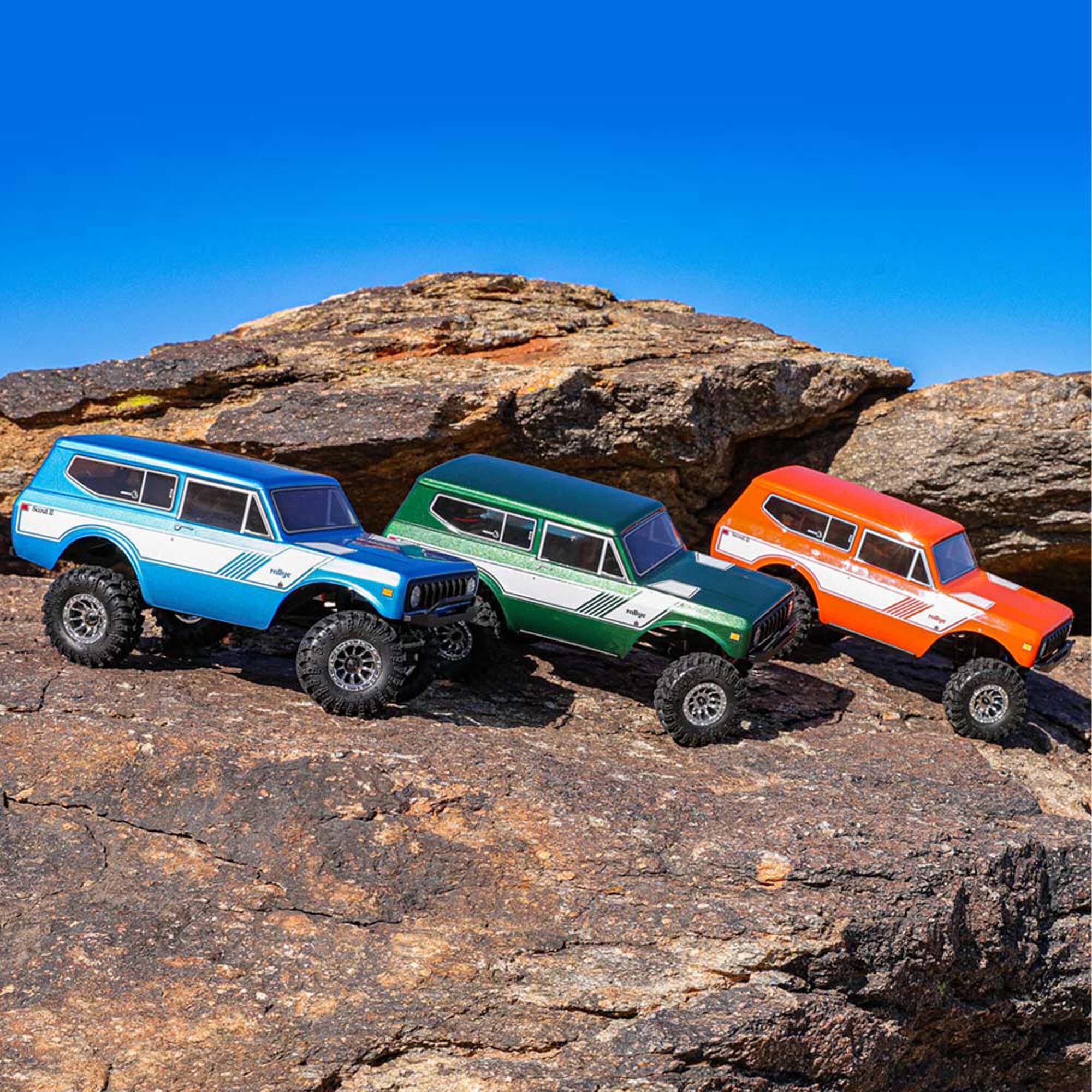 Redcat Racing 1/18 Ascent-18 International Scout II 4x4 Rock Crawler RTR, Orange