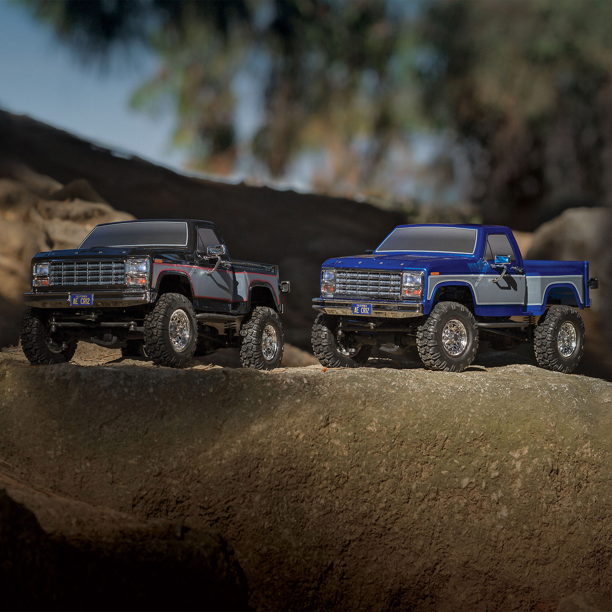 Team Associated 1/12 CR12 Ford F-150 Pick-Up 4WD Brushed RTR, Blue