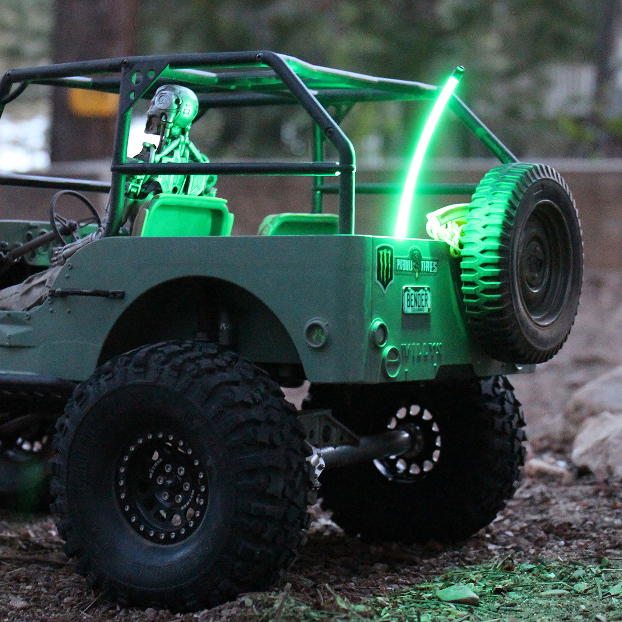 Pit Bull Xtreme RC Red Night SABER LED Light