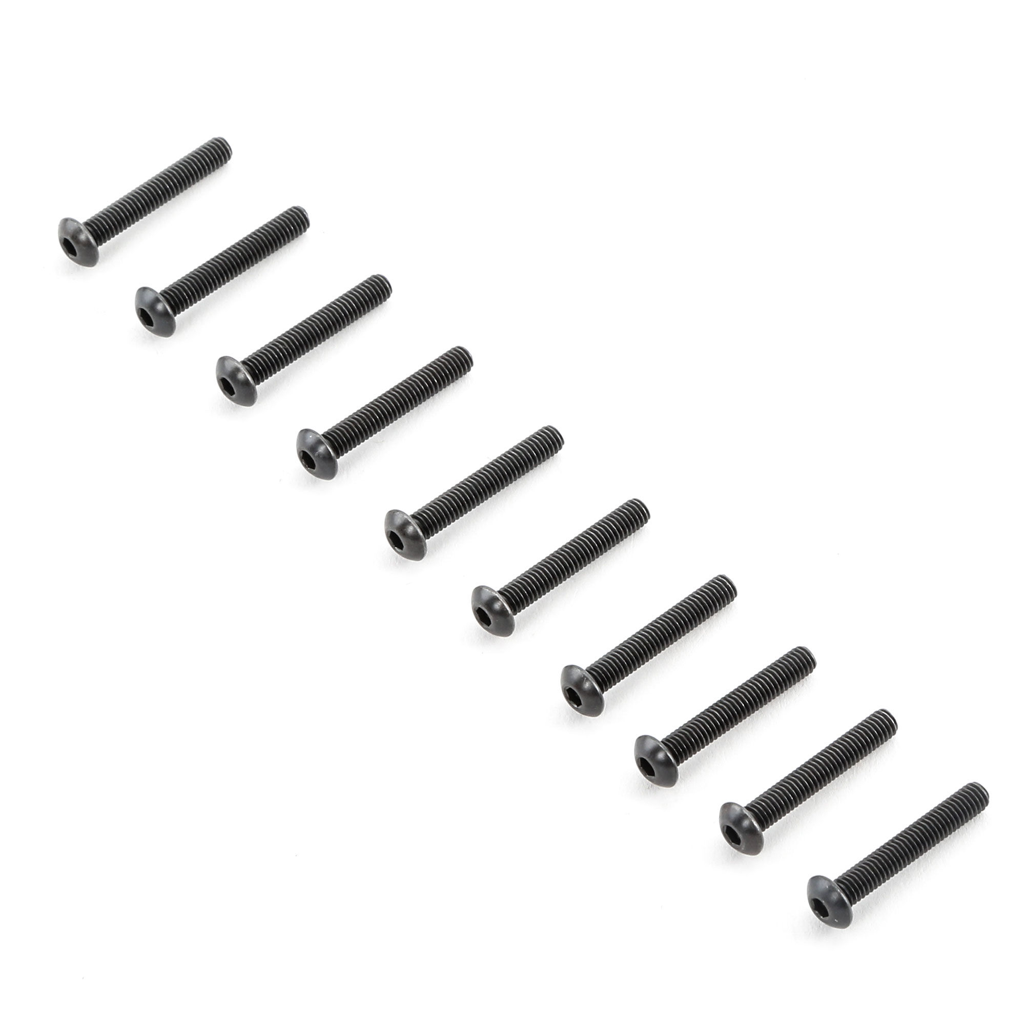 Team Losi Racing Button Head Screws M4 x 25mm (10)