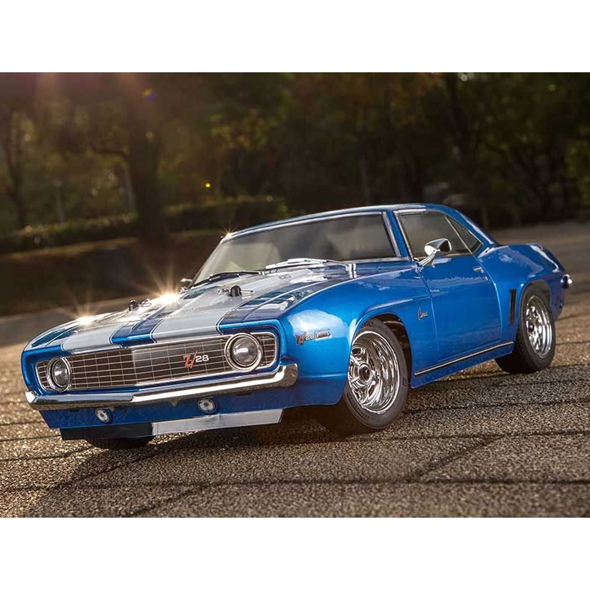 Kyosho 1/10 Fazer Mk2 1969 Chevy Camaro Z/28 4x4 Electric Touring RTR, Le Mans Blue