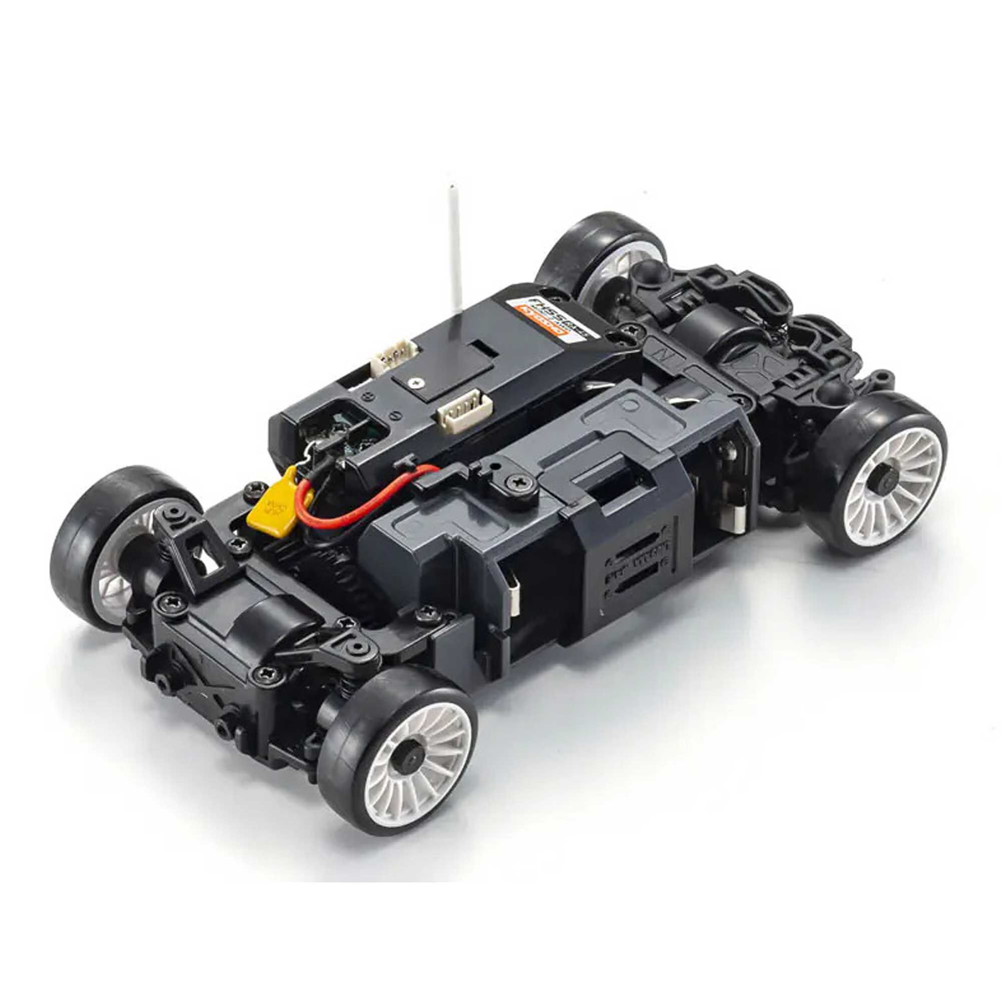 Kyosho 1/28 Toyota GRMN Yaris Rally Package MA-02 MINI-Z AWD RTR, Platinum White Pearl