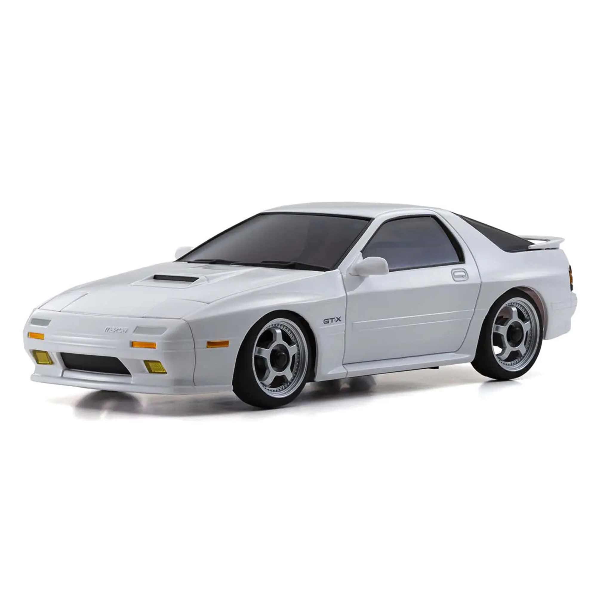Kyosho 1/28 Mazda Savanna RX-7 FC3S MINI-Z AWD RTR, White
