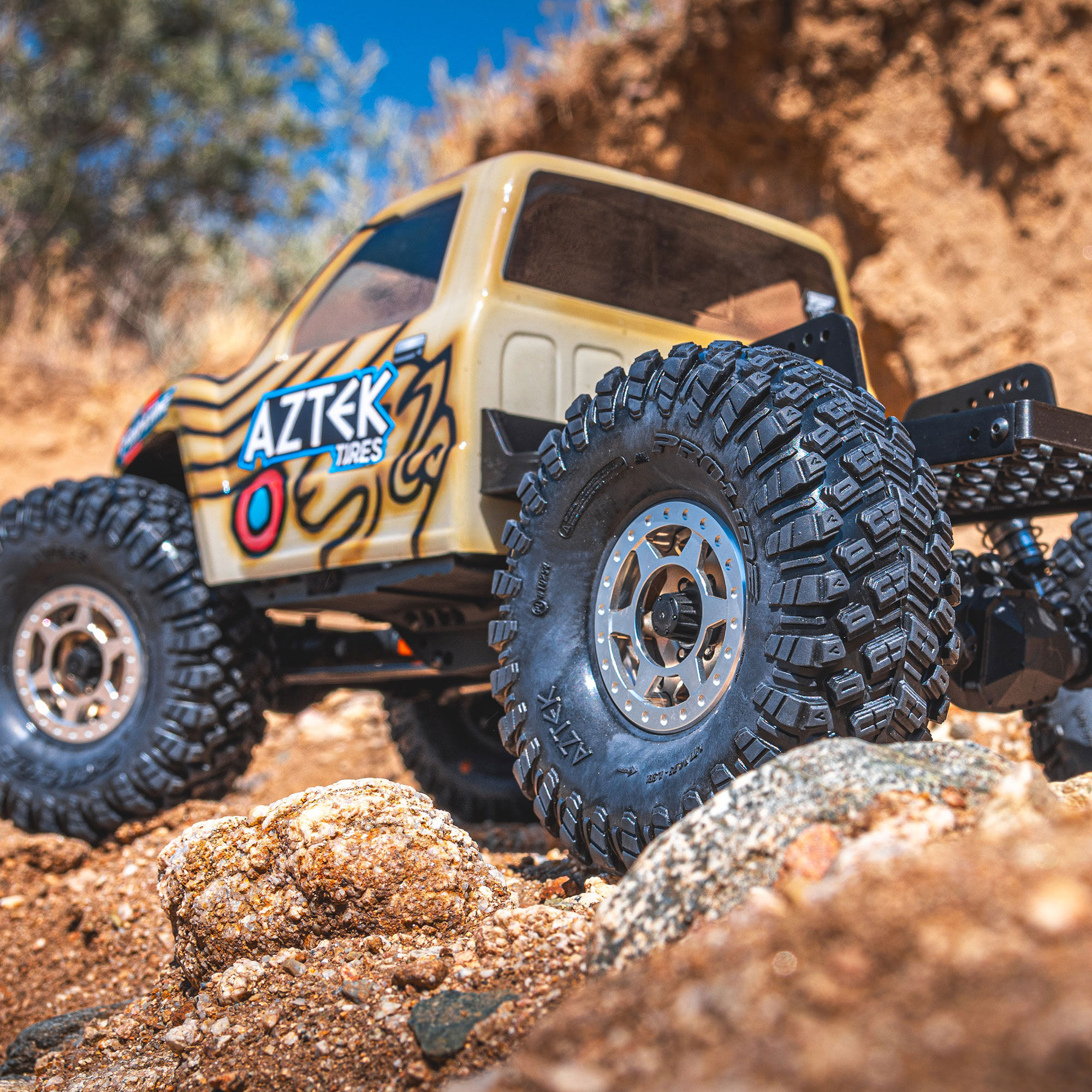 Pro-Line Racing 1/10 Aztek Predator Front/Rear 1.9" Rock Crawling Tires (2)