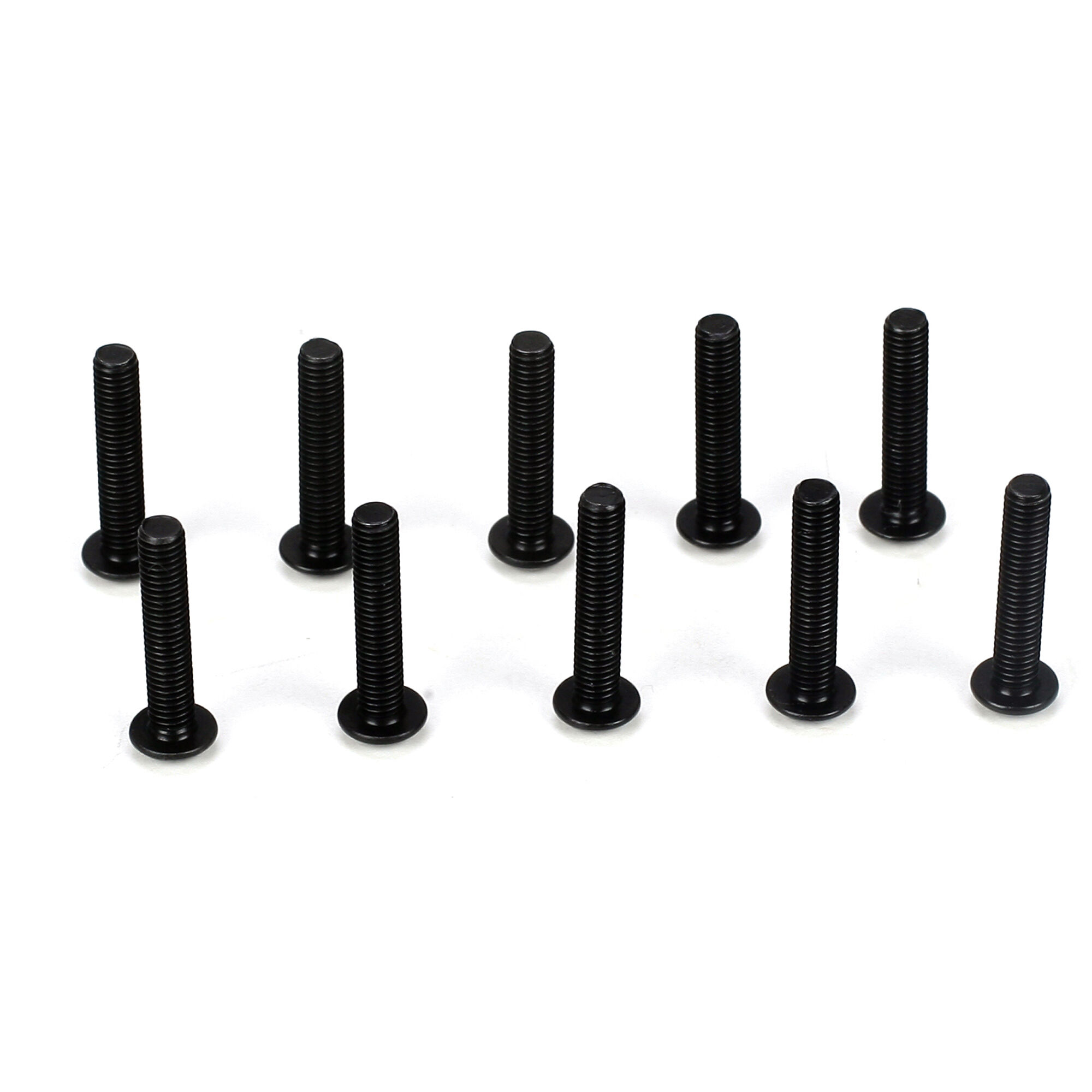 Team Losi Racing Button Head Screws, M3 x 16mm (10)