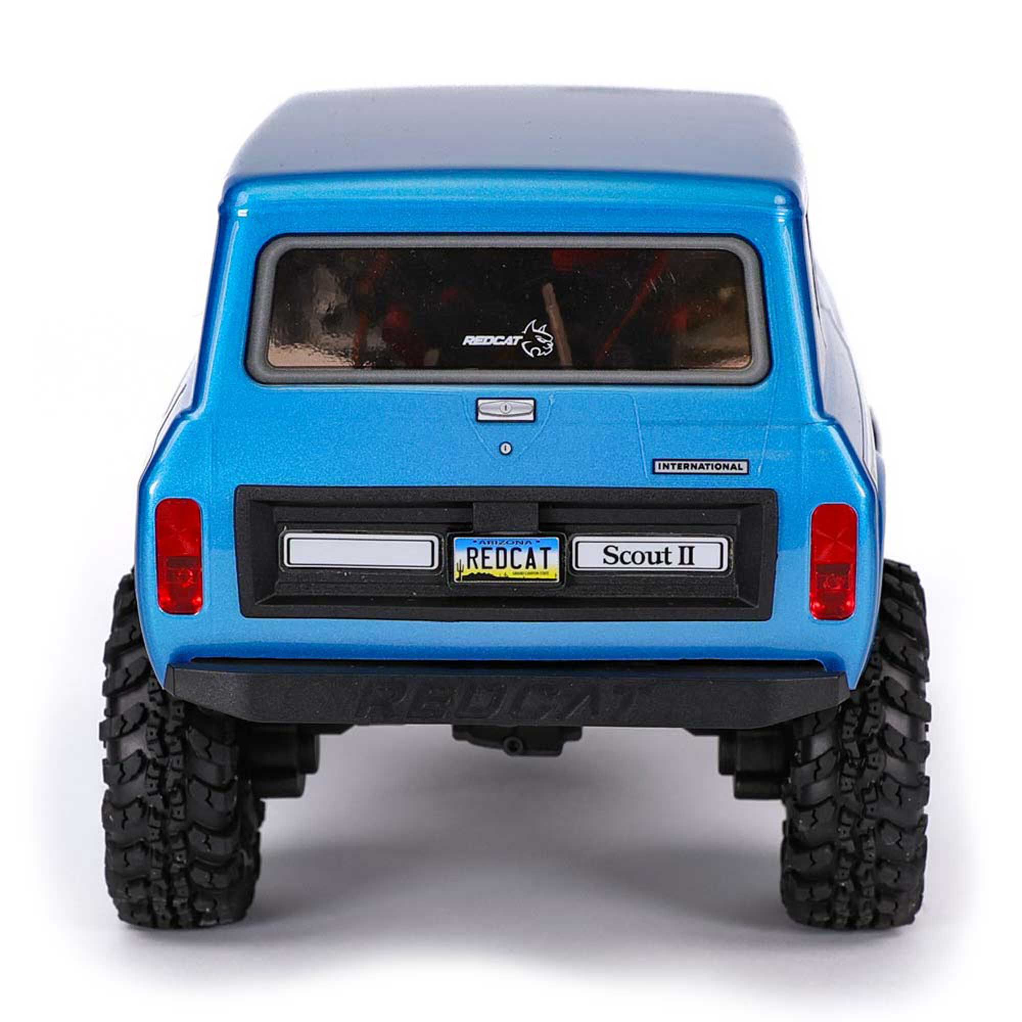 Redcat Racing 1/18 Ascent-18 International Scout II 4x4 Rock Crawler RTR, Blue