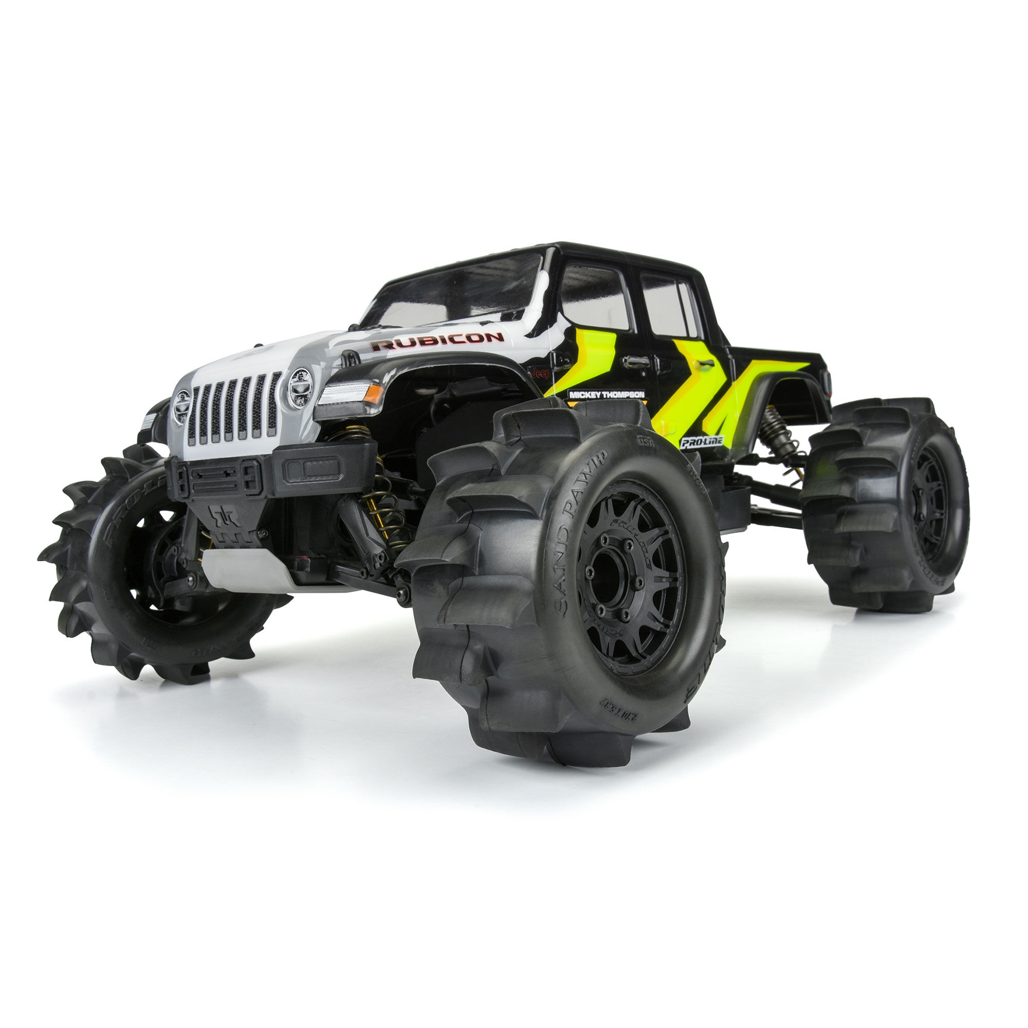 Pro-Line Racing 1/10 Sand Paw HP BELTED F/R 2.8" MT Tires MTD 12/14mm Black Raid (2)