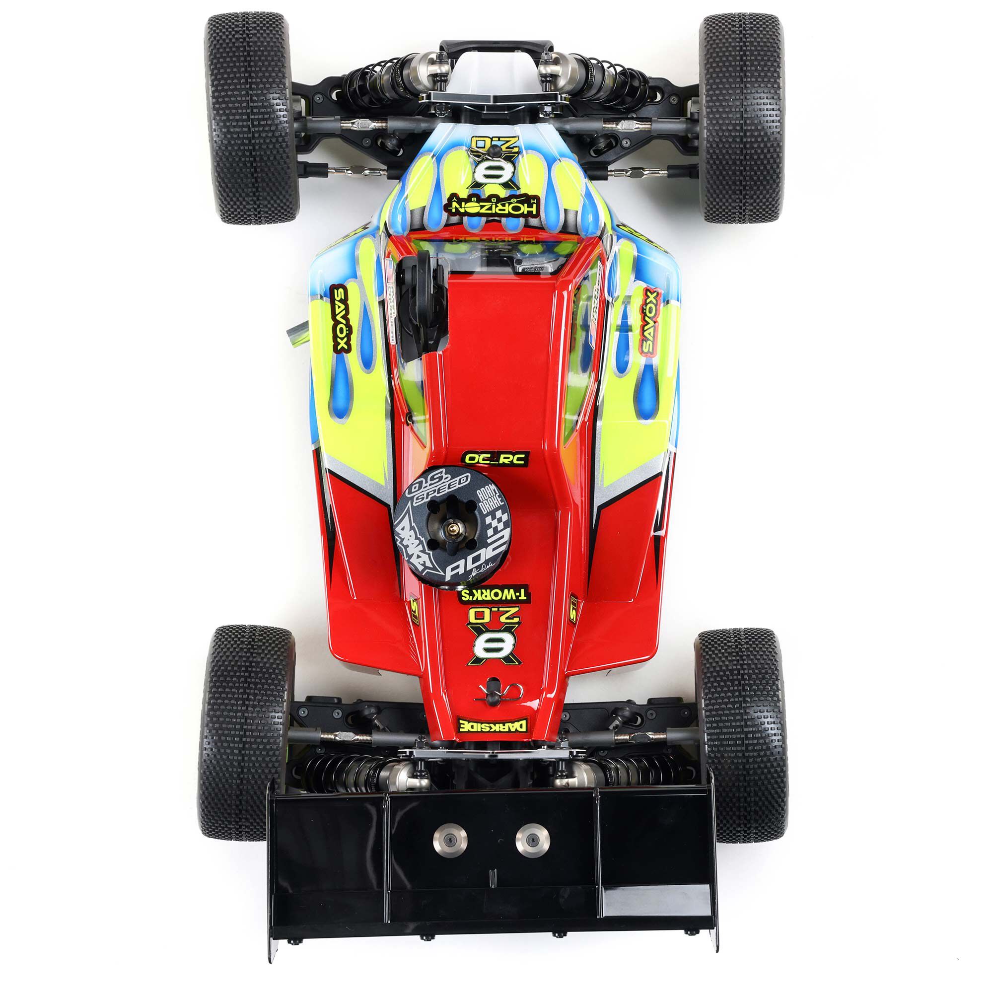 Team Losi Racing 1/8 8IGHT-X/E 2.0 Combo 4X4 Nitro/Electric Race Buggy Kit