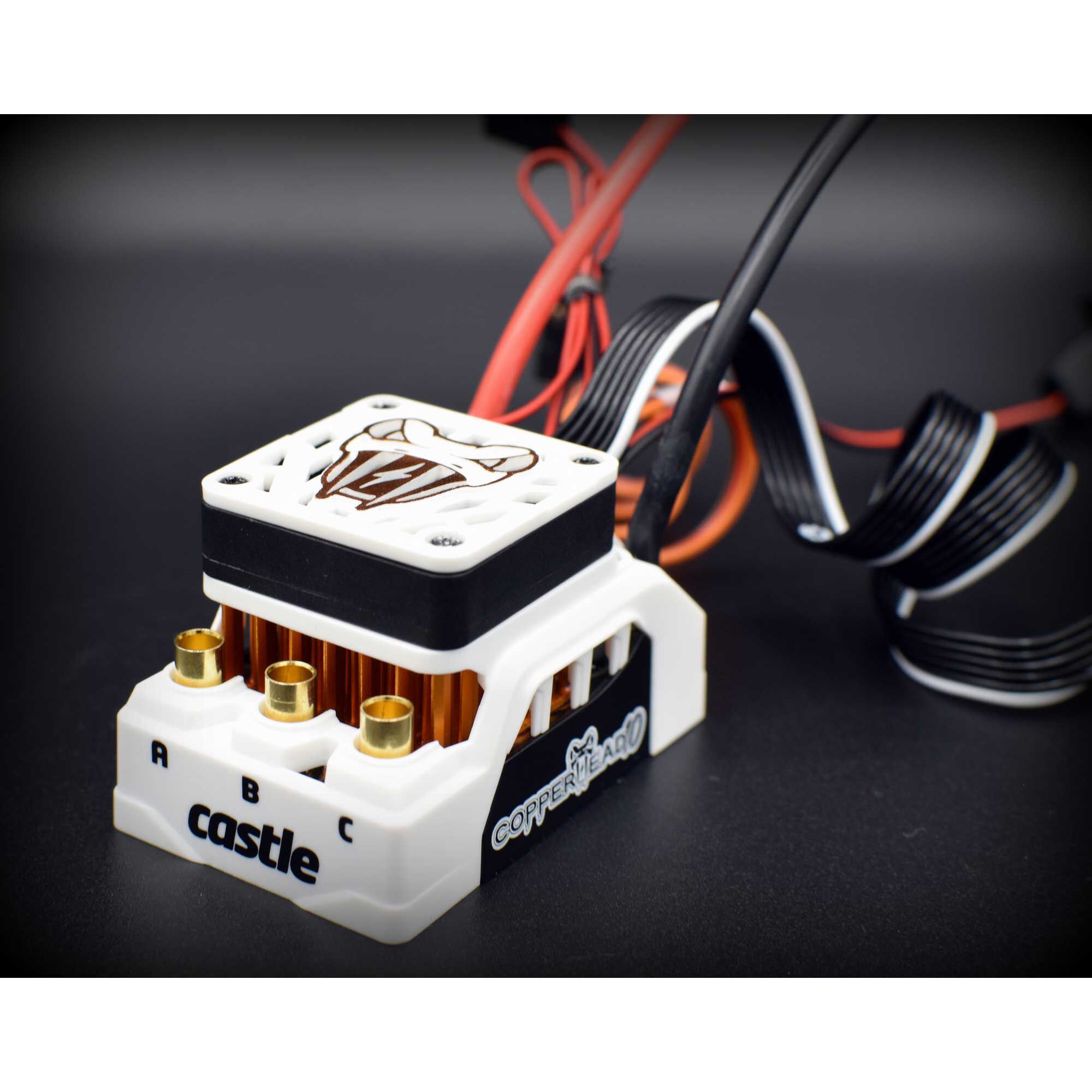 Castle Creations Copperhead 10 16.8V Waterproof Sensored ESC, Special Edition