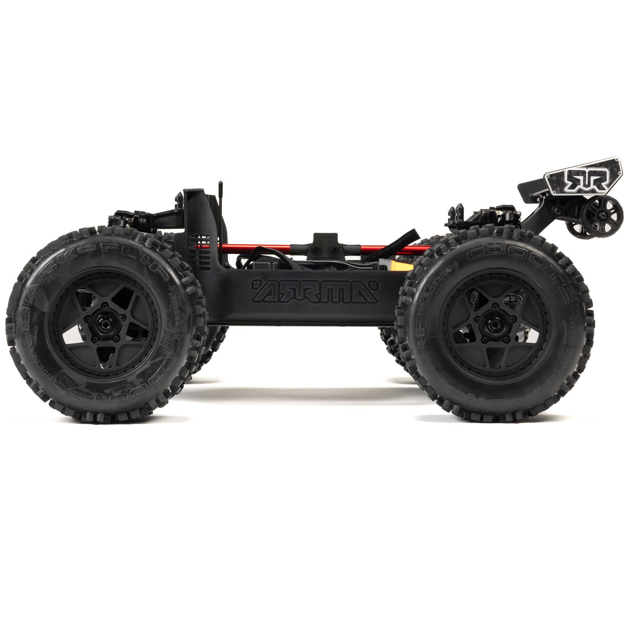 ARRMA 1/8 NOTORIOUS 6S 4X4 RTR Brushless Stunt Truck, Black