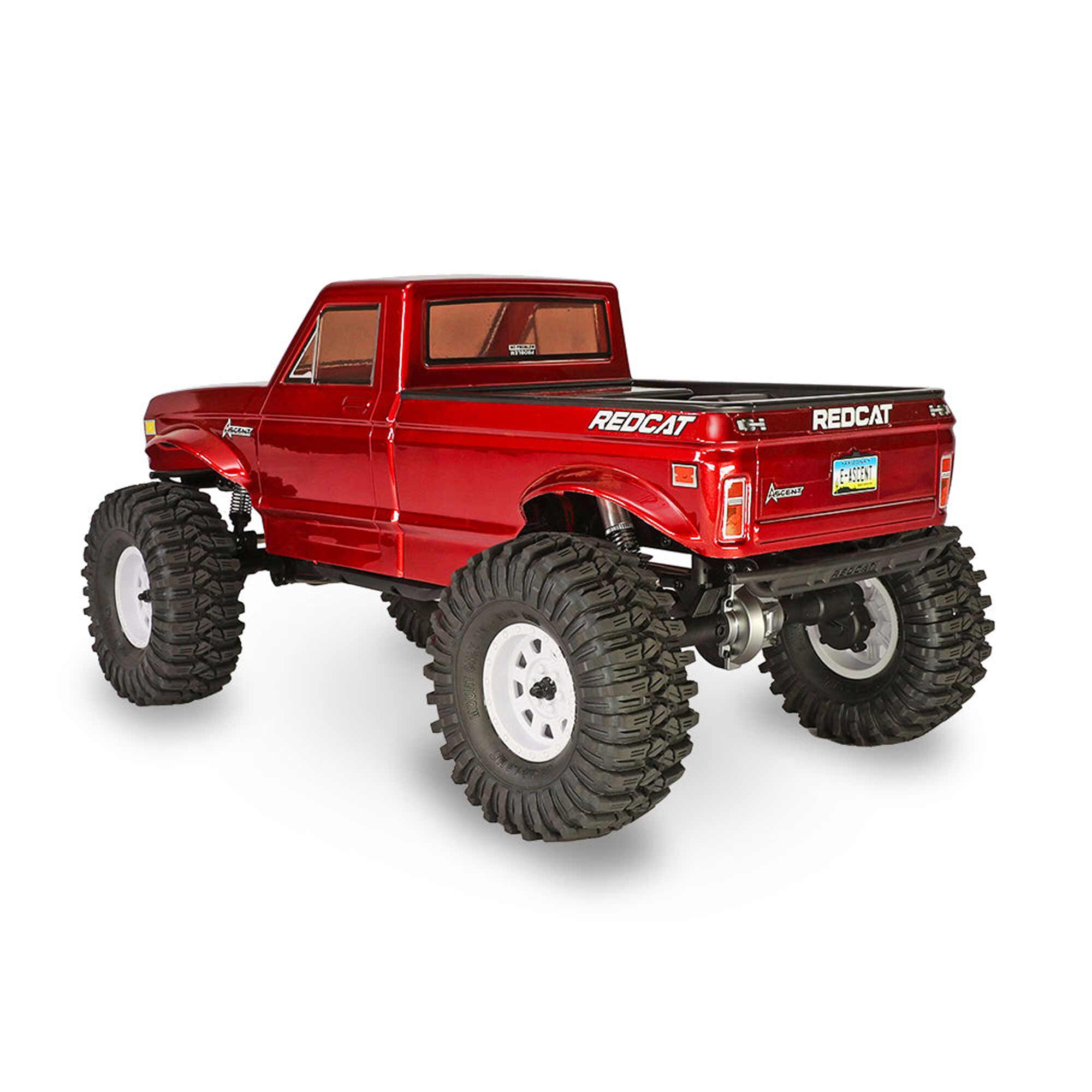 Redcat Racing 1/10 Ascent LCG One-Piece Body Rock Crawler RTR, Red