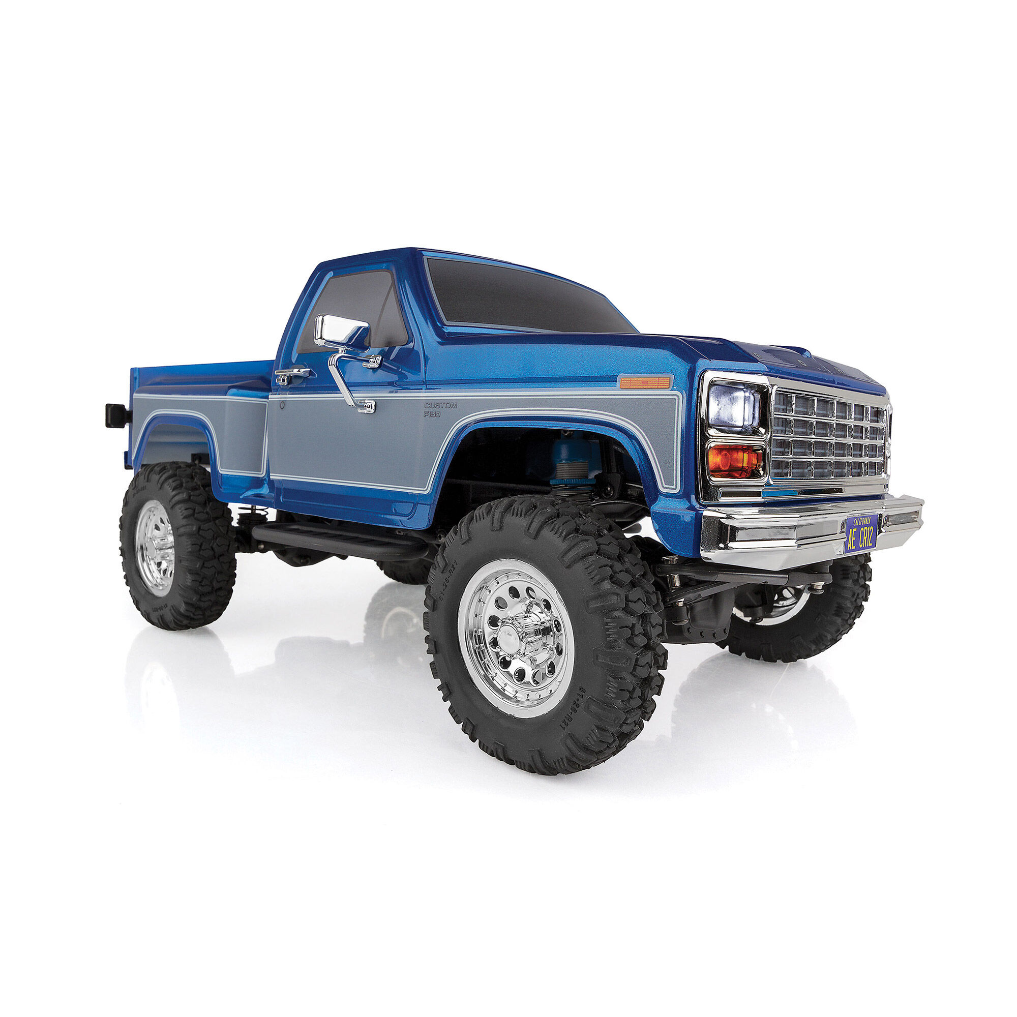 Team Associated 1/12 CR12 Ford F-150 Pick-Up 4WD Brushed RTR, Blue