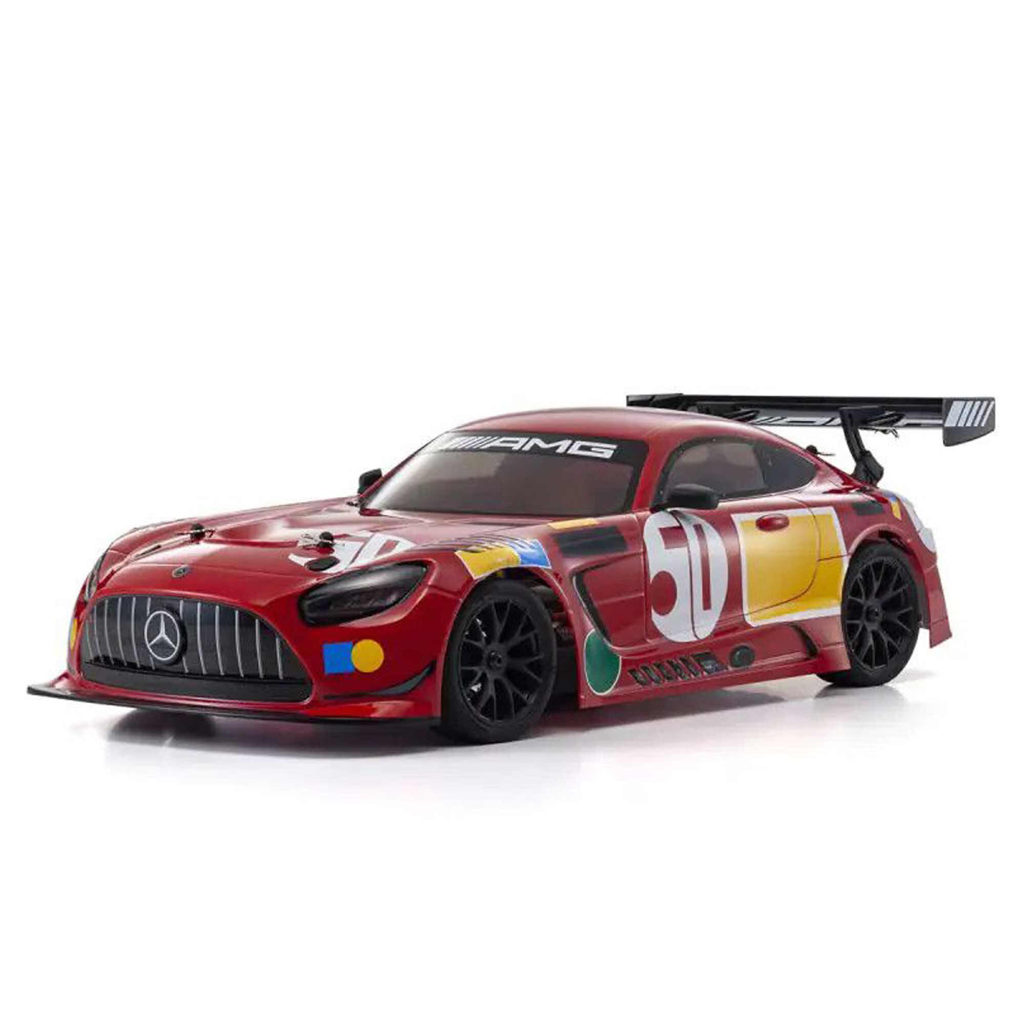 Kyosho 1/10 2020 Mercedes-AMG GT3 Fazer Mk2 FZ02 Brushed 4x4 On-Road Touring RTR, 50 Years Legend