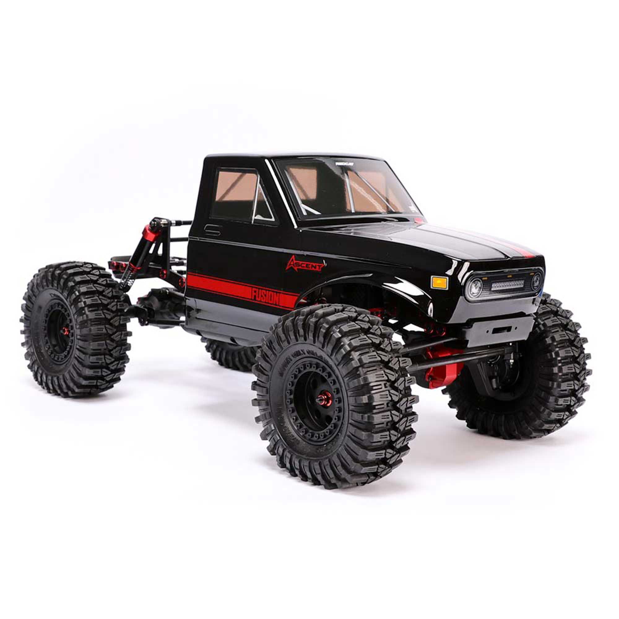Redcat Racing 1/10 Ascent Fusion 4x4 Rock Crawler RTR, Black