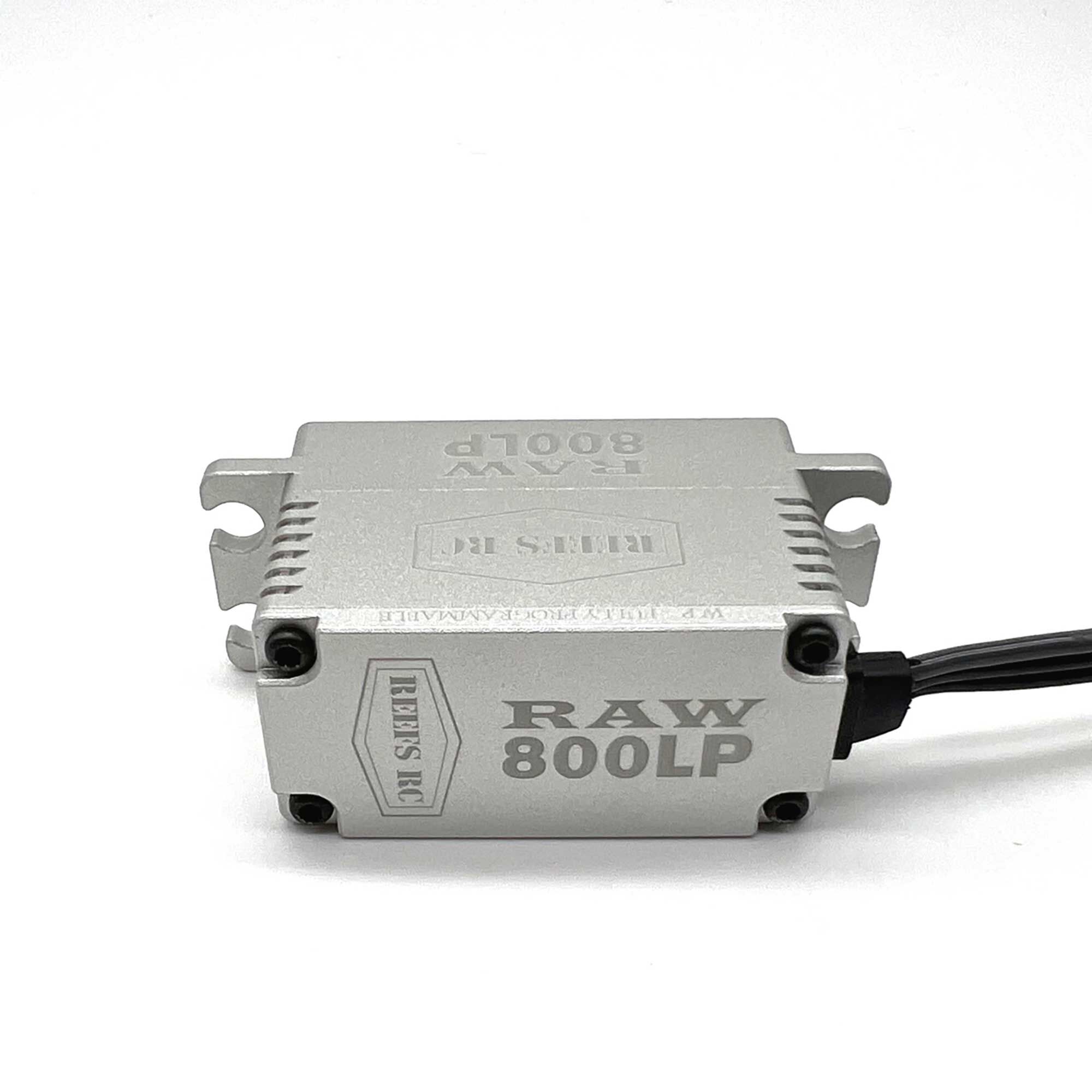 REEFS RC RAW 800LP Low Profile Digital Metal Gear Waterproof Programmable Servo, Silver