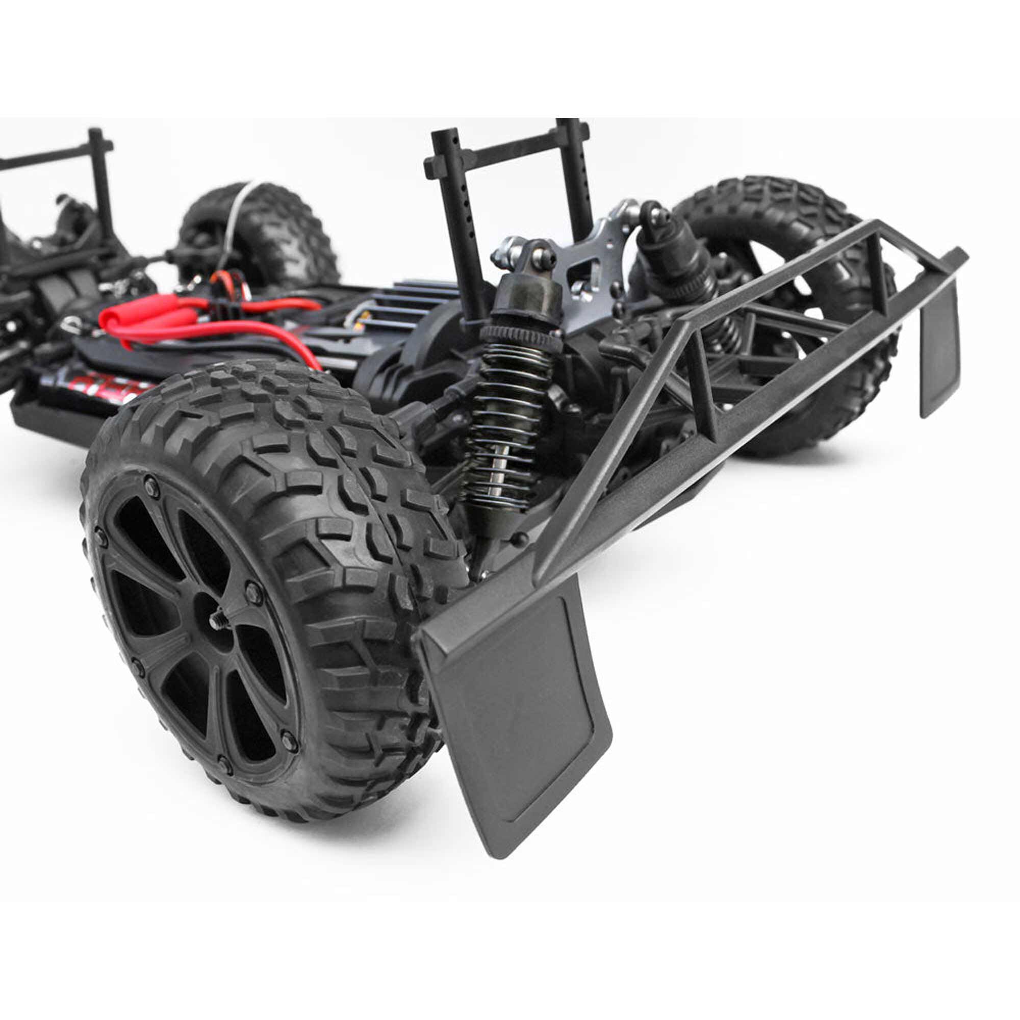 Redcat Racing 1/10 Blackout SC 4WD Short Course Truck Brushed RTR, Blue