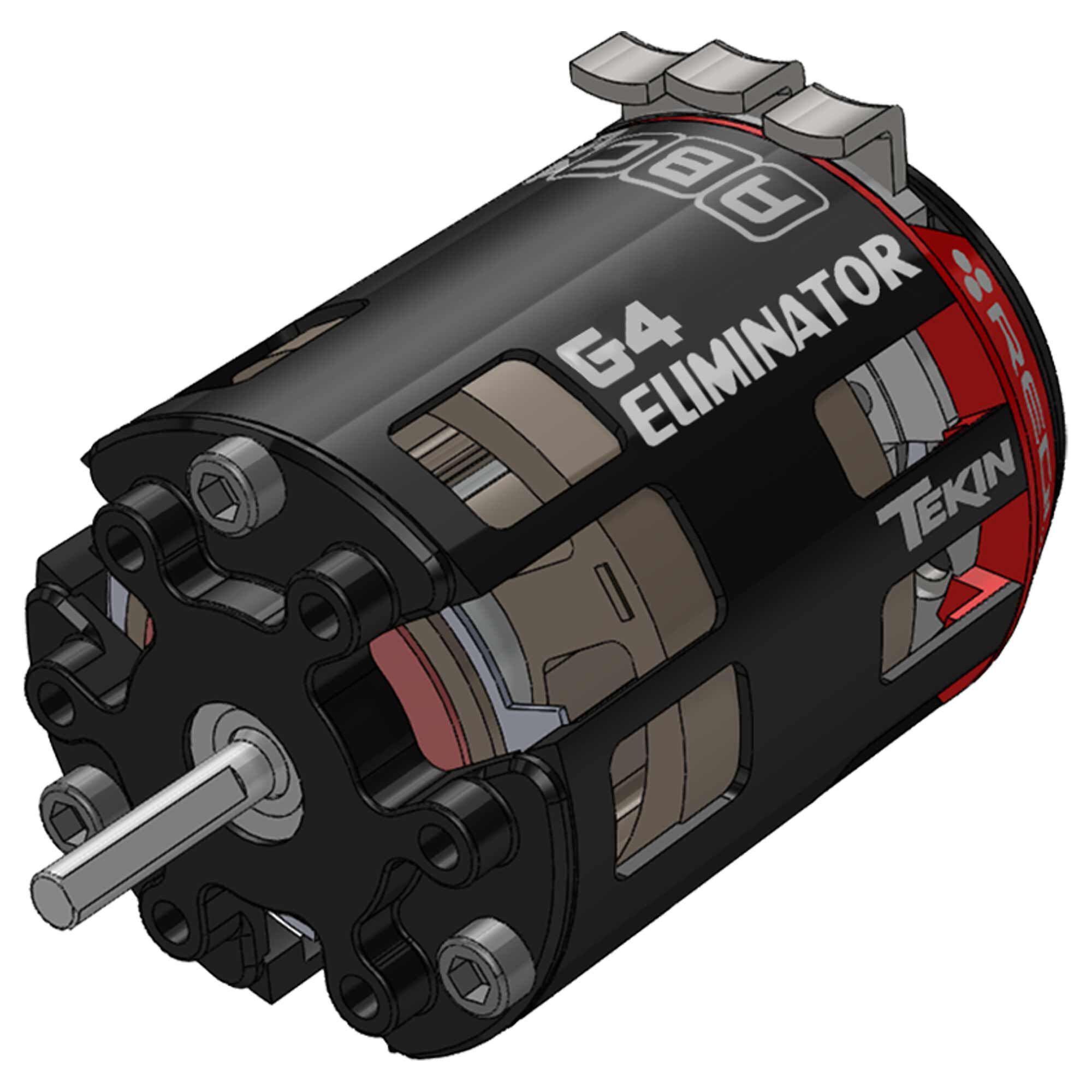 Tekin Tekin Eliminator Gen4 Sensored Brushless Drag Racing Motor, 4.5T