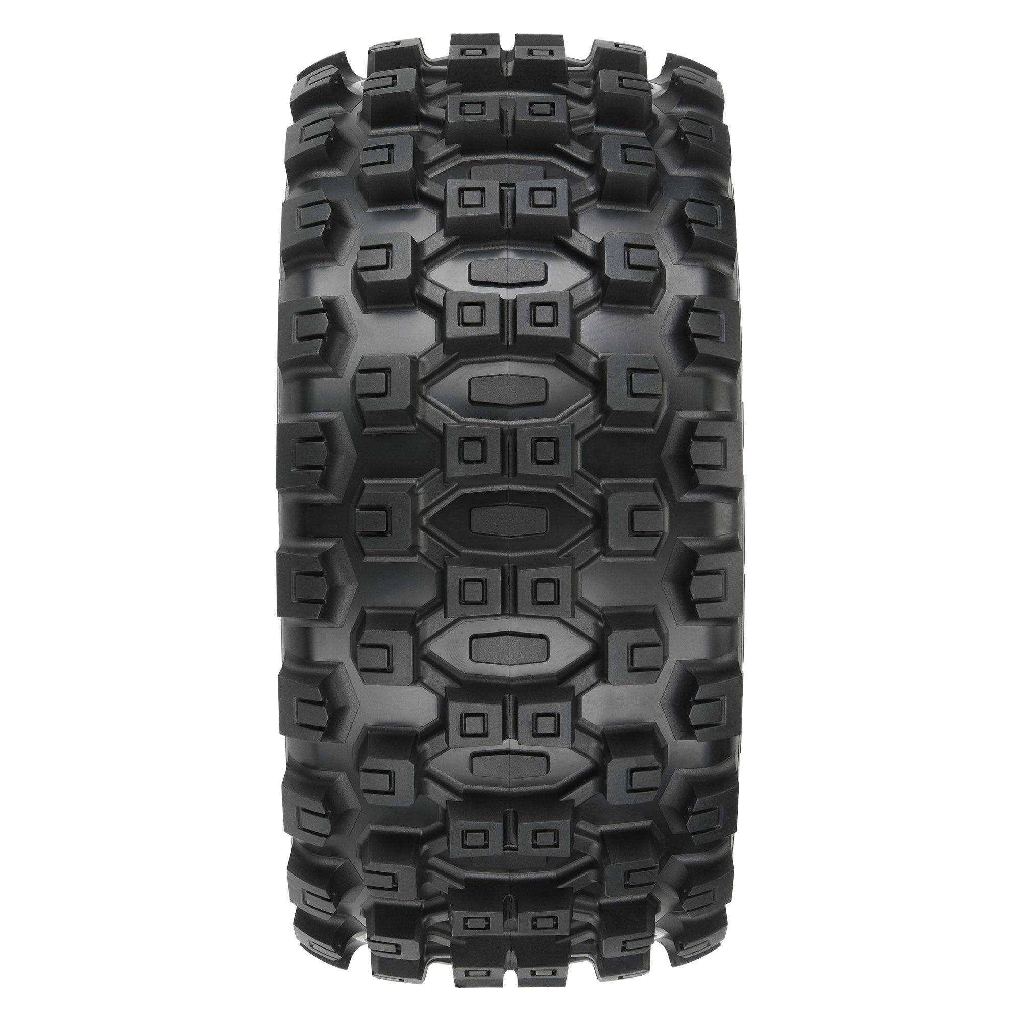 Pro-Line Racing 1/6 Badlands MX57 Front/Rear 5.7” Tires Mounted on Raid 8x48 Removable 24mm Hex Wheels (2): Black