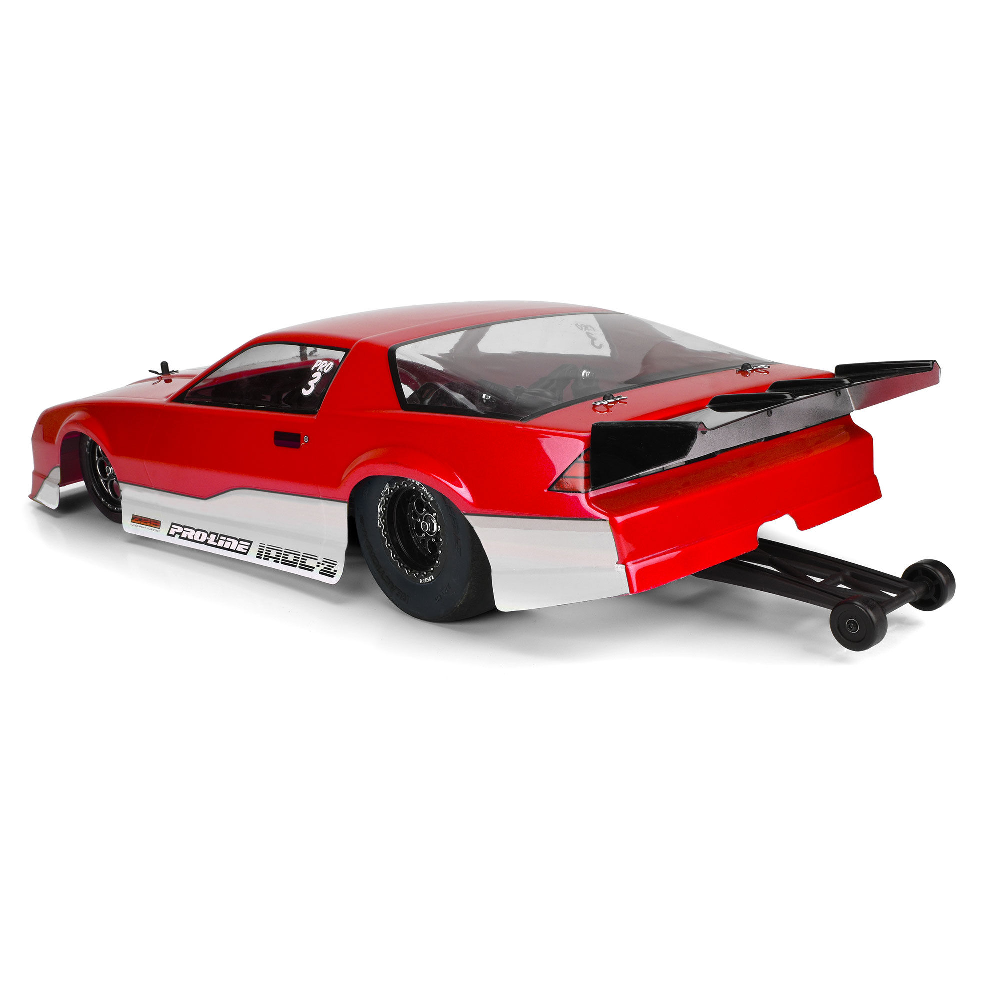 Pro-Line Racing 1/10 Pre-Cut 1985 Chevy Camaro IROC-Z Clear Body: 22S Drag Car
