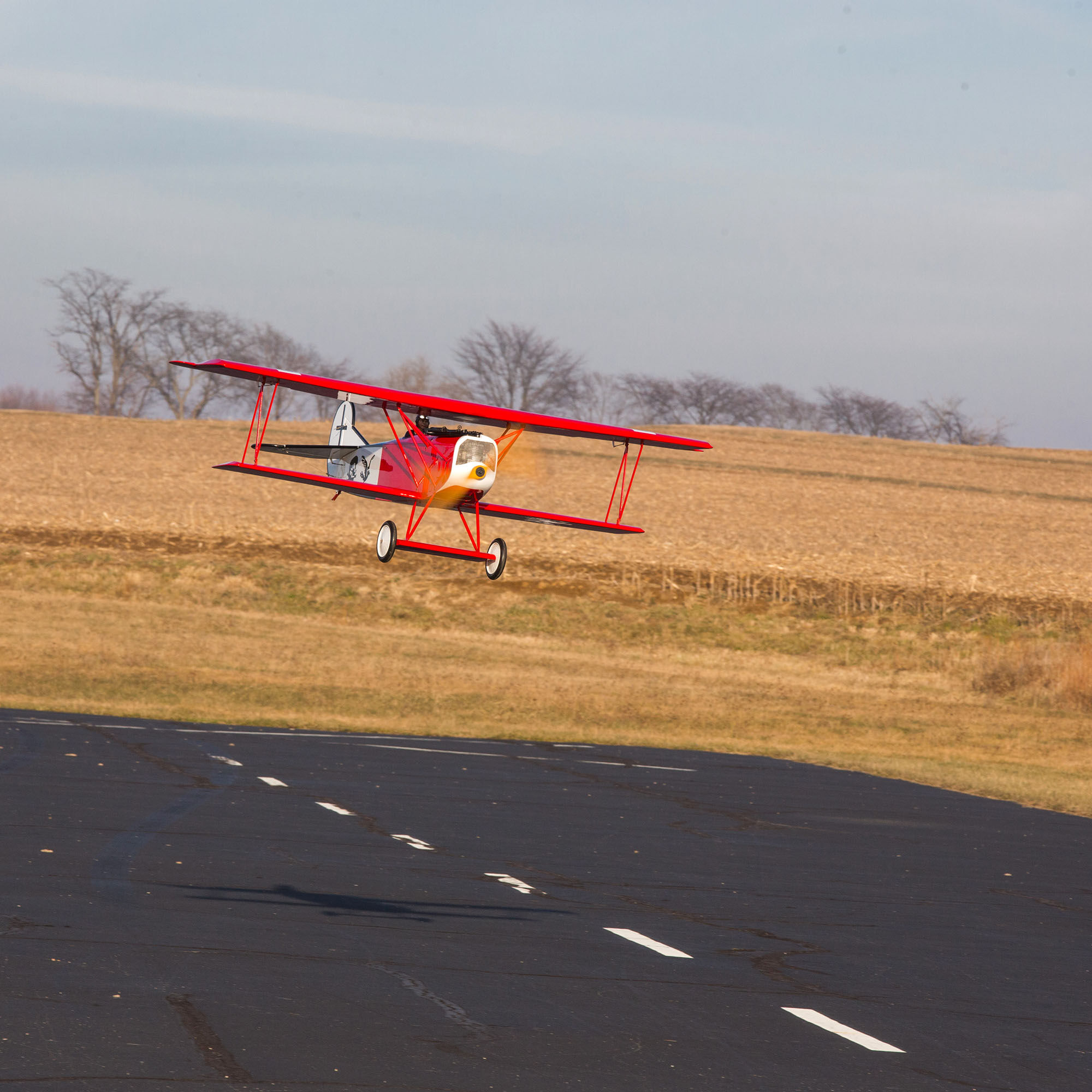 Hangar 9 Fokker D.VII 30-60cc ARF, 87"