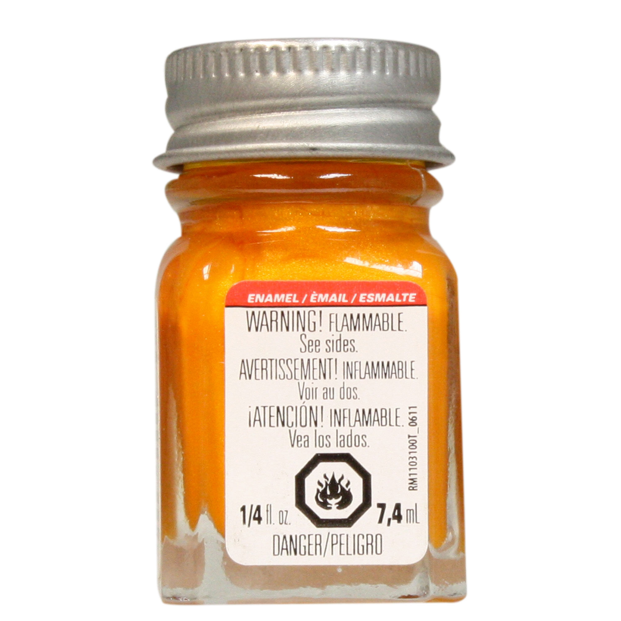 Testor Corp. Enamel 1/4 oz Turn Signal Amber