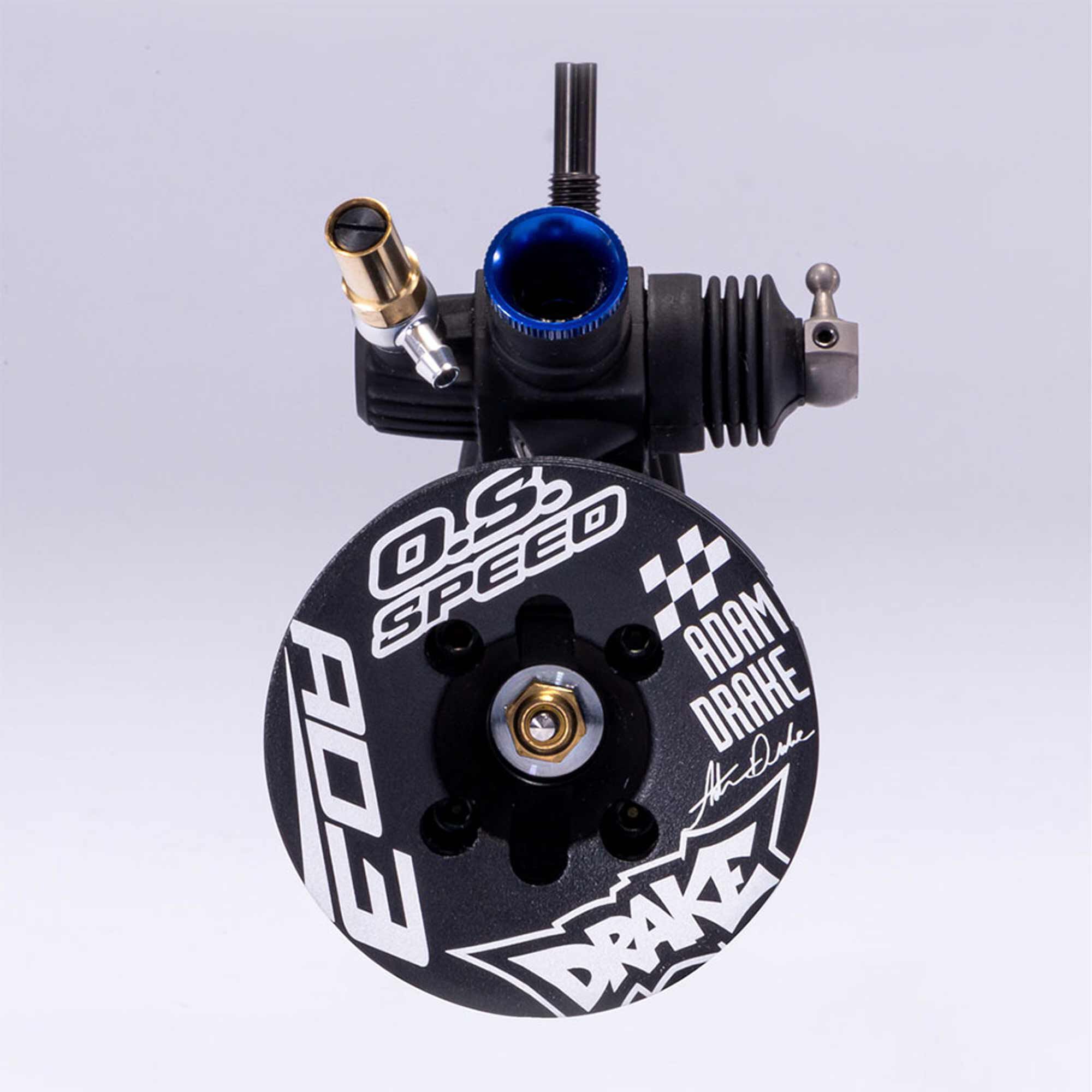 OS Engines O.S. Speed B21 Adam Drake Edition 3, 1/8 Buggy Engine & Pipe Combo Set