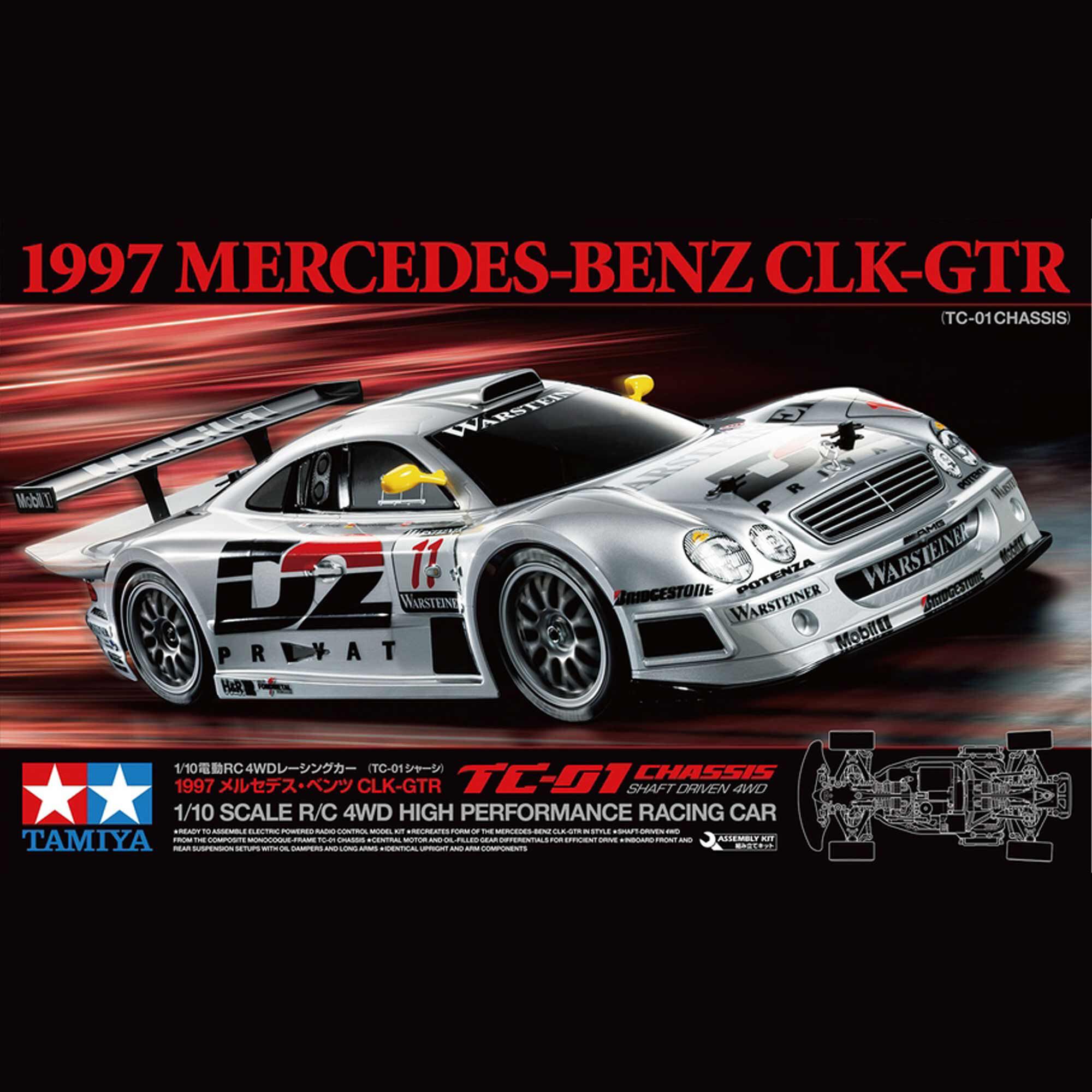 Tamiya 1/10 RC 1997 Mercedes-Benz CLK-GTR (TC-01)