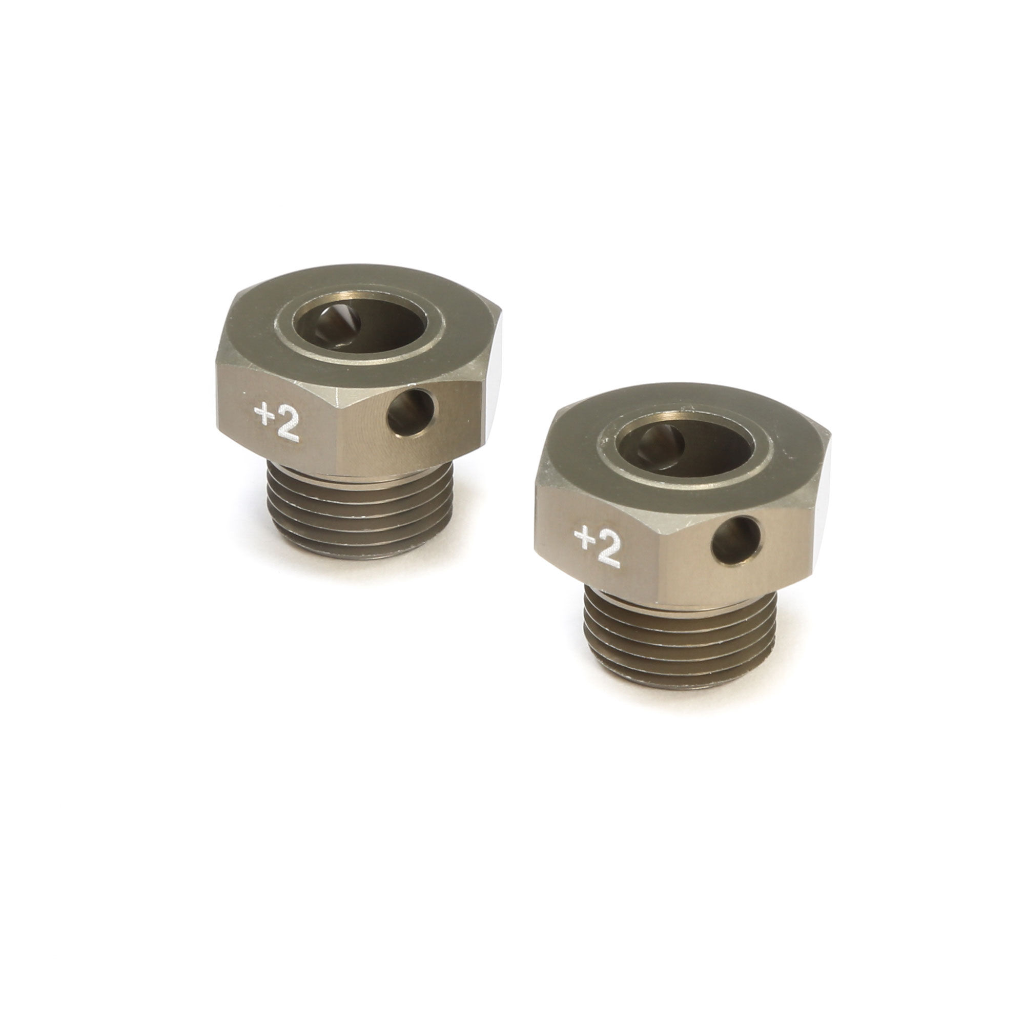 Team Losi Racing Wheel Hexes, 2mm Wider (2): 8X